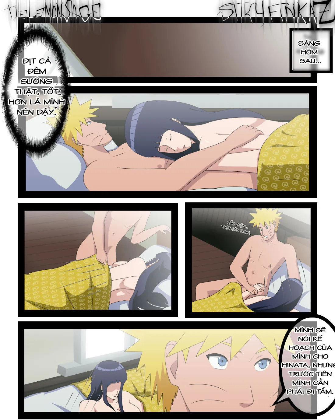 HentaiVN.net - Ảnh 10 - The Birth of the Eroninja (Naruto) - Chap 3. Threesome Hinata &Ino