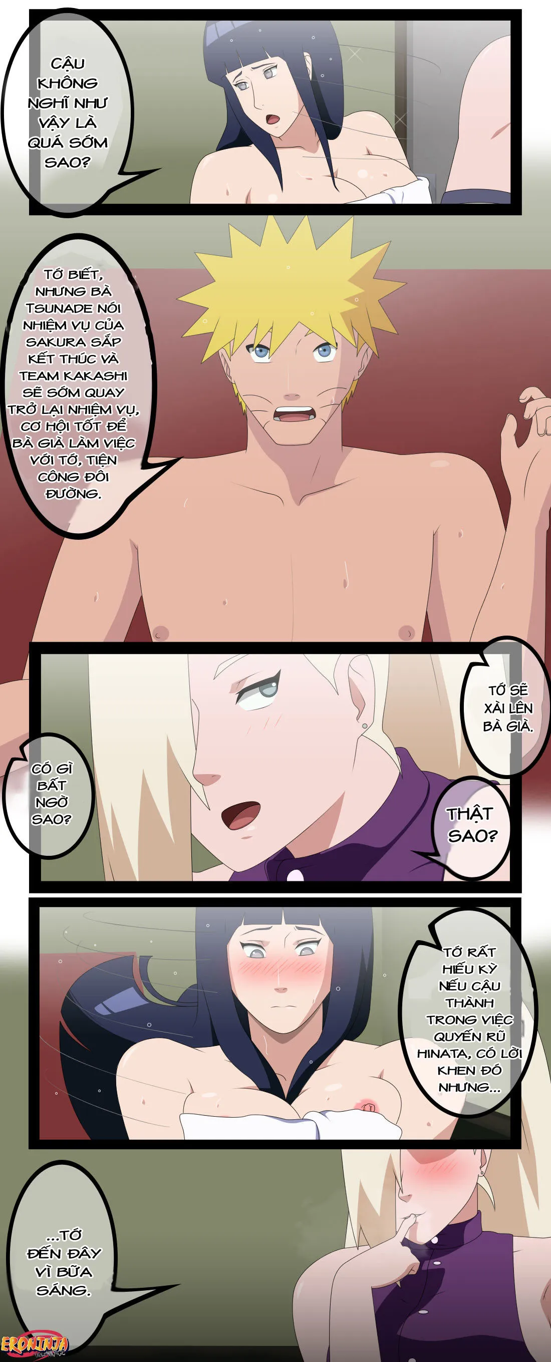 HentaiVN.net - Ảnh 20 - The Birth of the Eroninja (Naruto) - Chap 3. Threesome Hinata &Ino