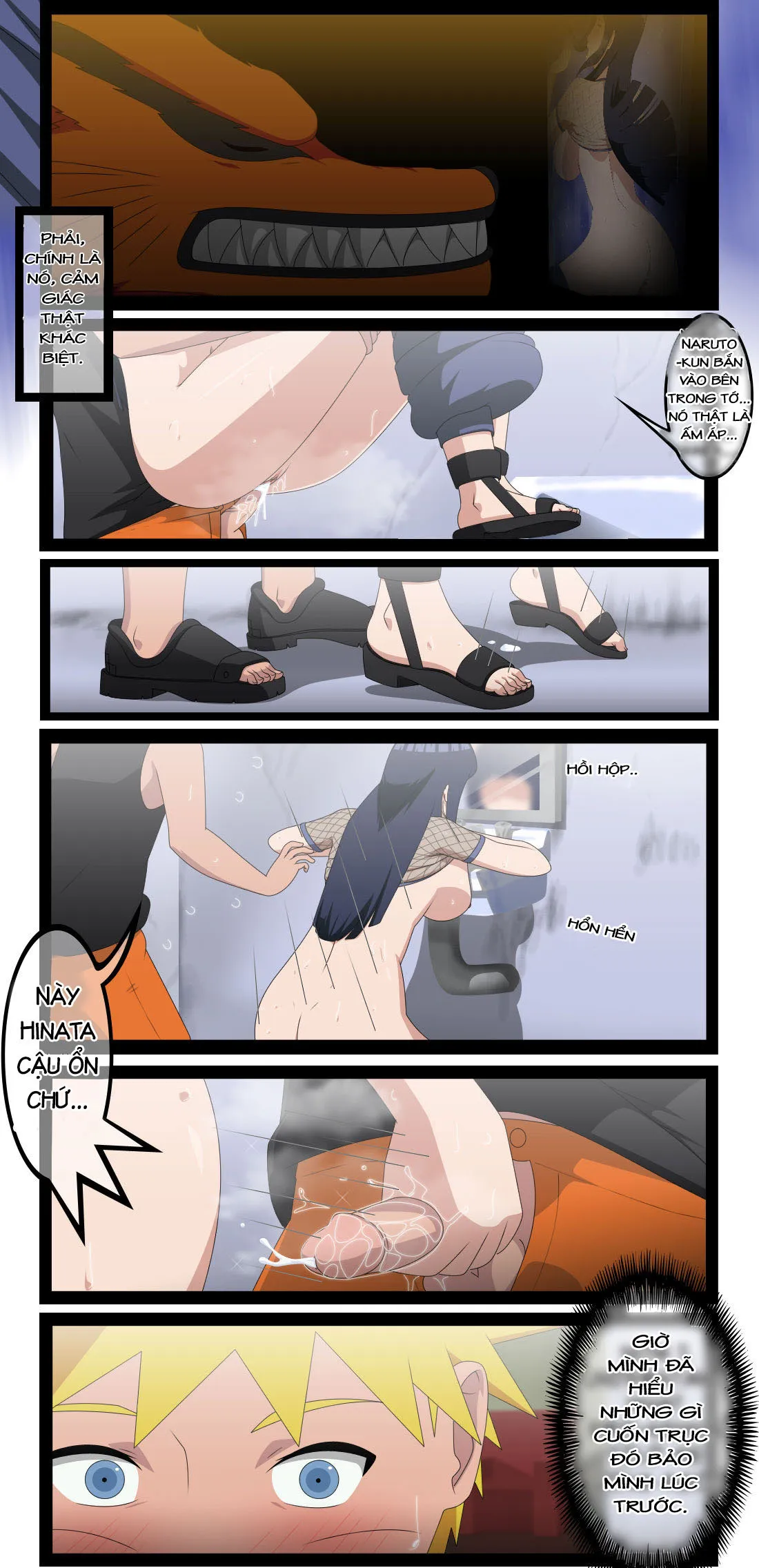 HentaiVN.net - Ảnh 4 - The Birth of the Eroninja (Naruto) - Chap 3. Threesome Hinata &Ino