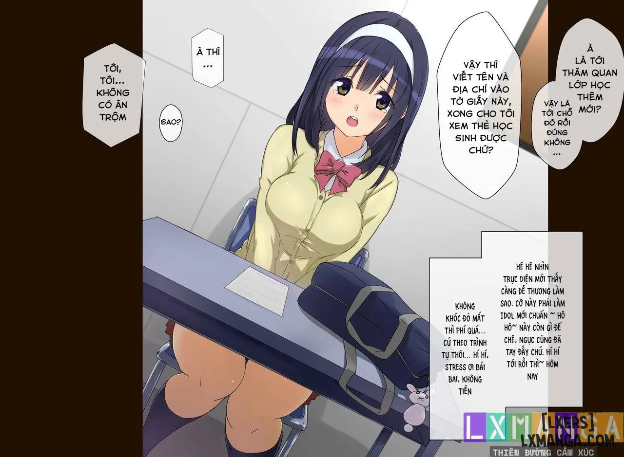 HentaiVN.net - Ảnh 6 - Manbiki Enzai Sou ~Chuunen Oyaji ni Okasare Otosareru Shoujo~ - Chap 1
