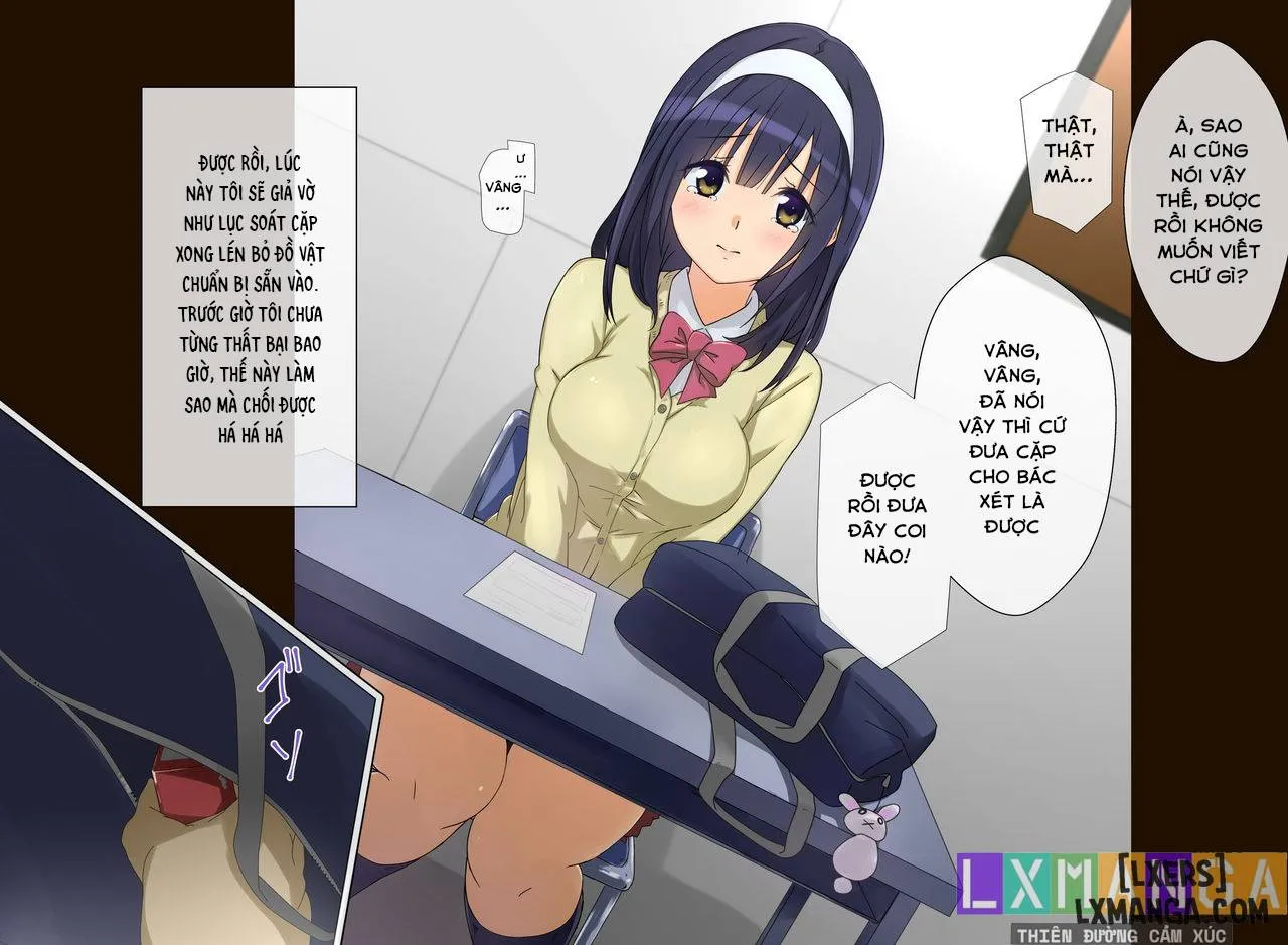 HentaiVN.net - Ảnh 7 - Manbiki Enzai Sou ~Chuunen Oyaji ni Okasare Otosareru Shoujo~ - Chap 1