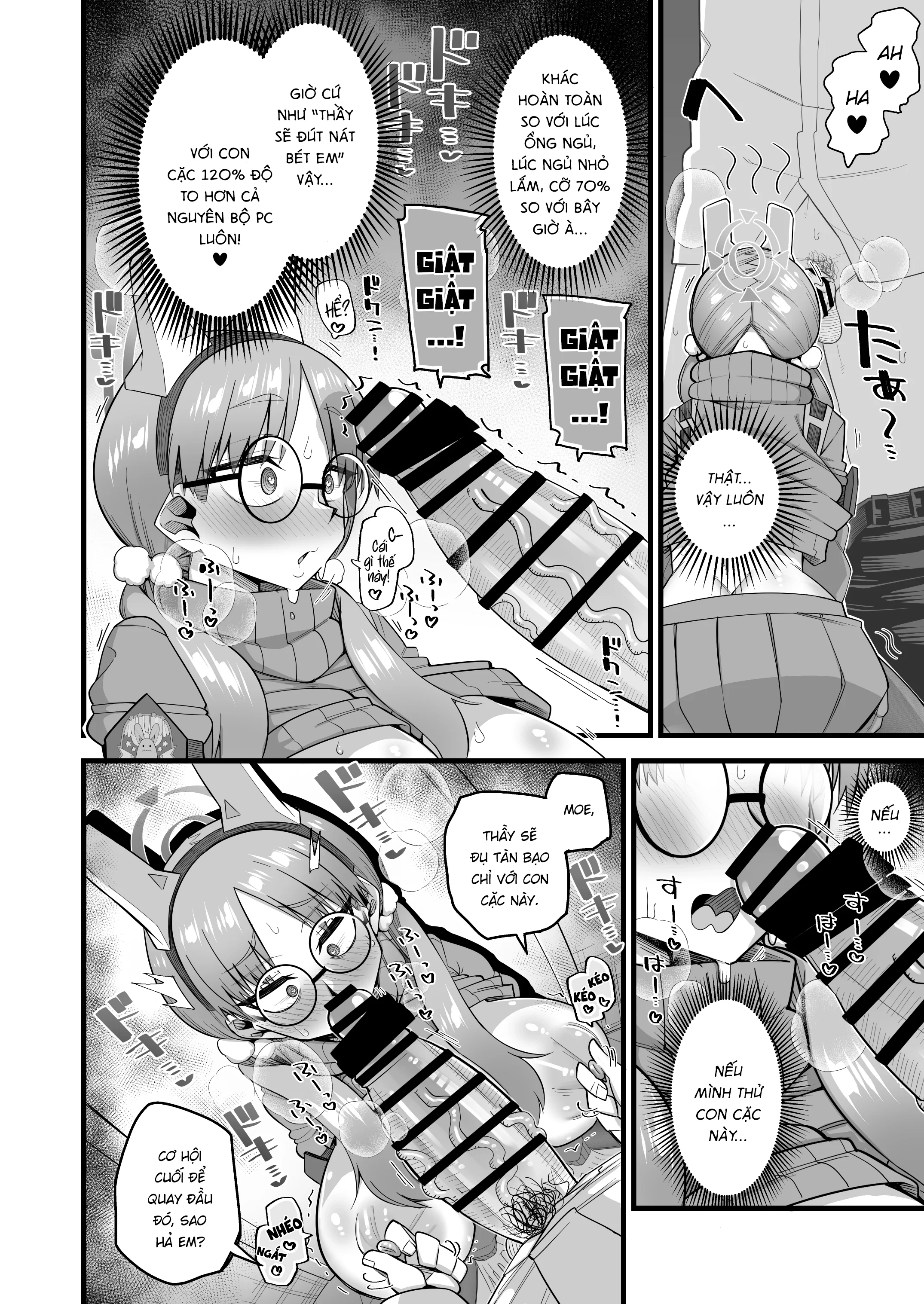 HentaiVN.net - Ảnh 18 - Moe muốn bị Sensei ĐỤ TÀN BẠO ♥ - Chương 1: nơi tình yêu bốc đầu