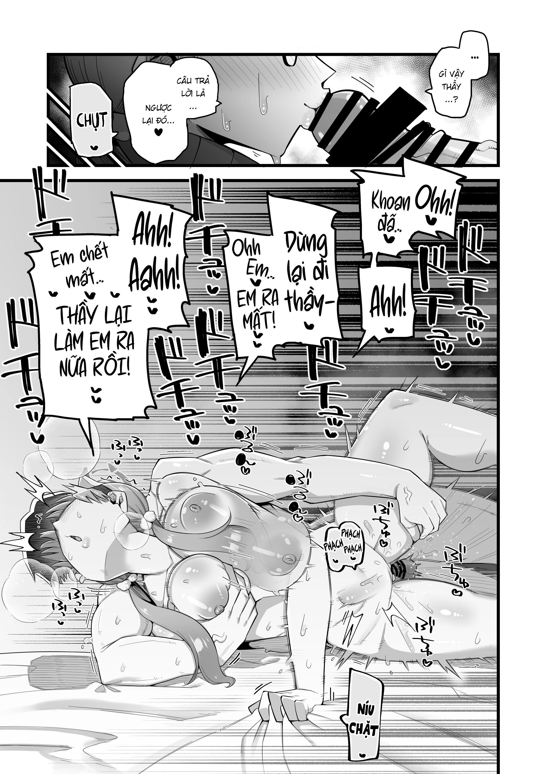 HentaiVN.net - Ảnh 19 - Moe muốn bị Sensei ĐỤ TÀN BẠO ♥ - Chương 1: nơi tình yêu bốc đầu