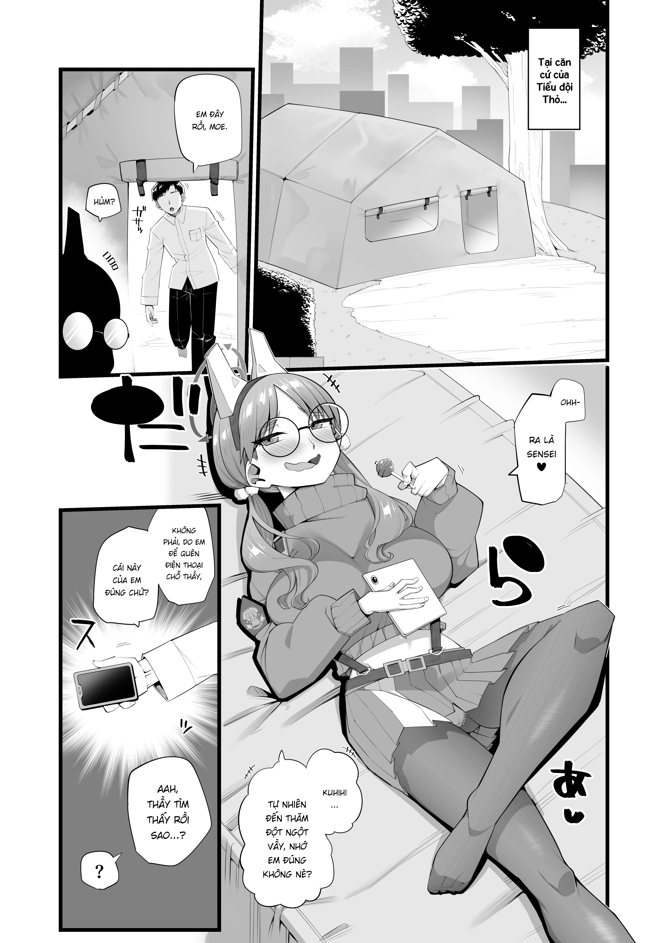 HentaiVN.net - Ảnh 3 - Moe muốn bị Sensei ĐỤ TÀN BẠO ♥ - Chương 1: nơi tình yêu bốc đầu