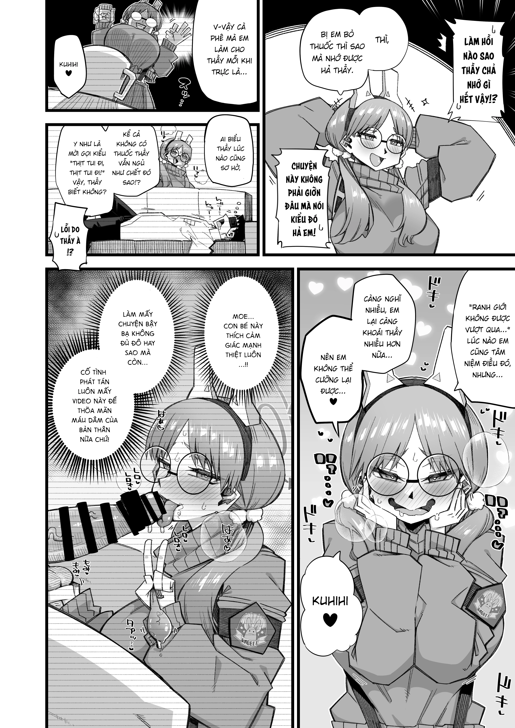 HentaiVN.net - Ảnh 6 - Moe muốn bị Sensei ĐỤ TÀN BẠO ♥ - Chương 1: nơi tình yêu bốc đầu