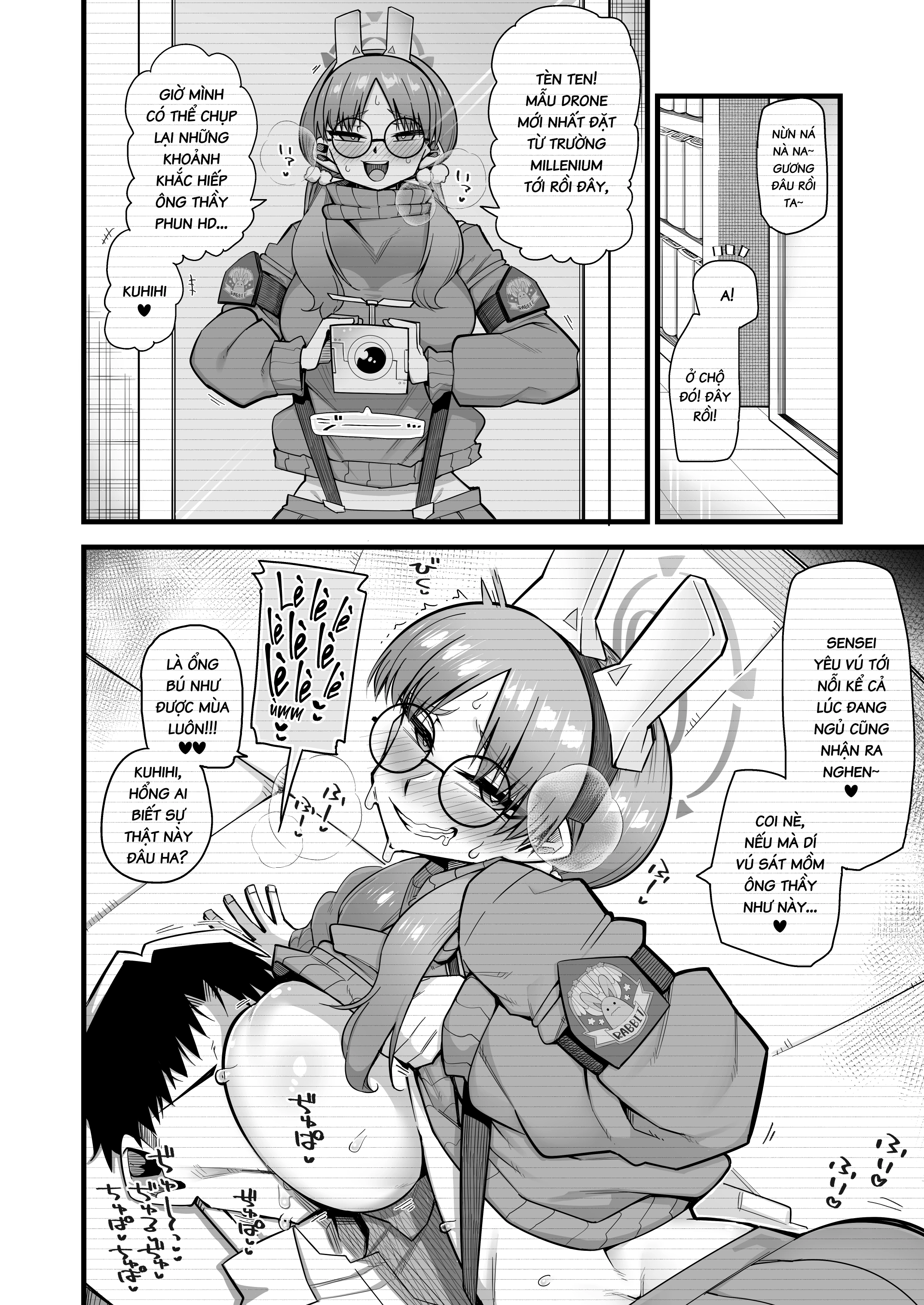 HentaiVN.net - Ảnh 8 - Moe muốn bị Sensei ĐỤ TÀN BẠO ♥ - Chương 1: nơi tình yêu bốc đầu