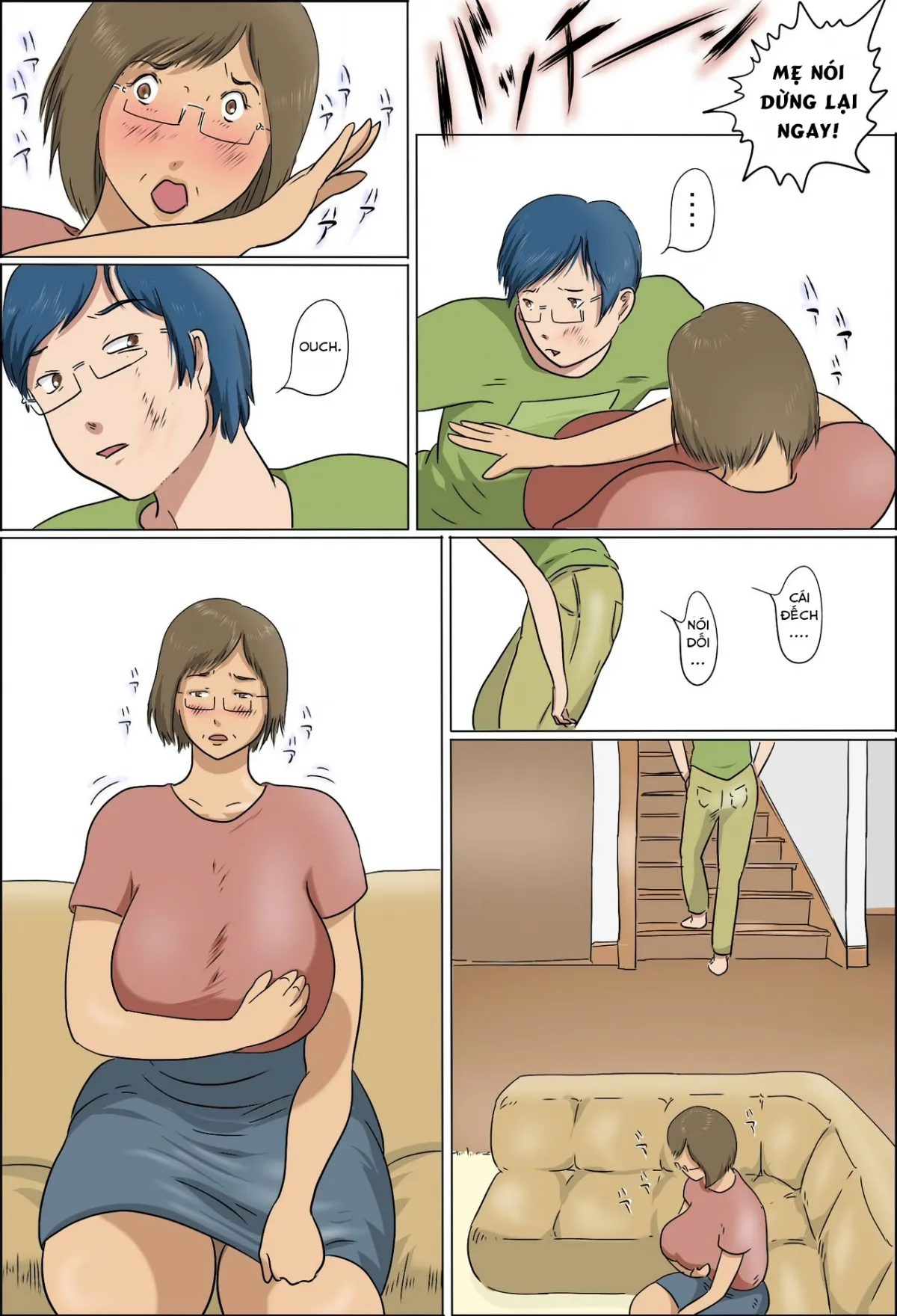 HentaiVN.net - Ảnh 16 - Haha To Musuko No Kazoku Seikatsu [Family Life of Mother and Son] - Chap 1