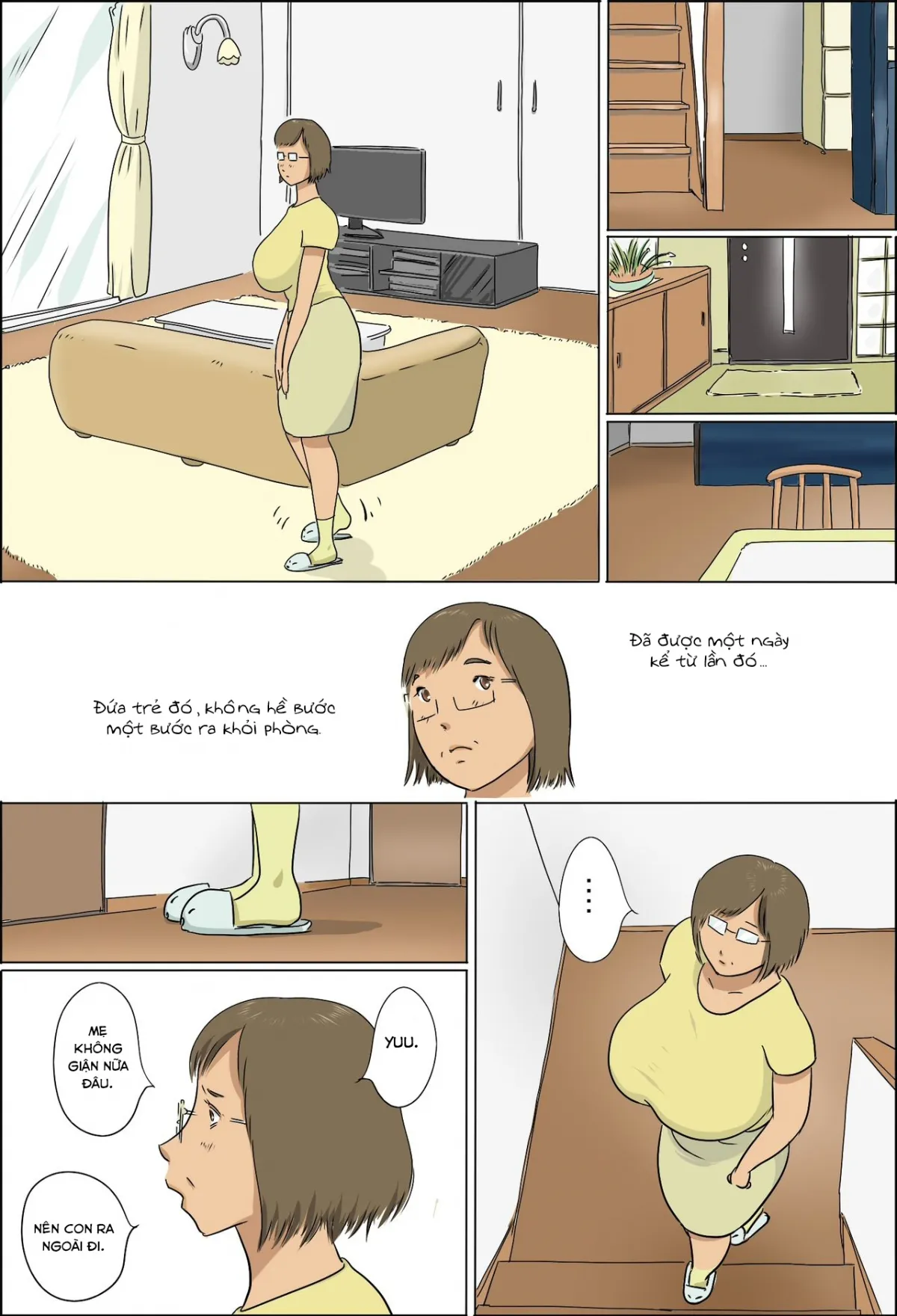 HentaiVN.net - Ảnh 18 - Haha To Musuko No Kazoku Seikatsu [Family Life of Mother and Son] - Chap 1