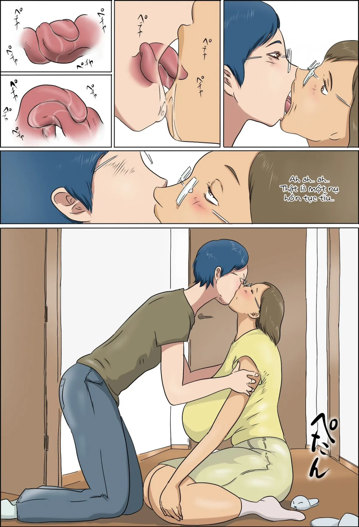 HentaiVN.net - Ảnh 21 - Haha To Musuko No Kazoku Seikatsu [Family Life of Mother and Son] - Chap 1