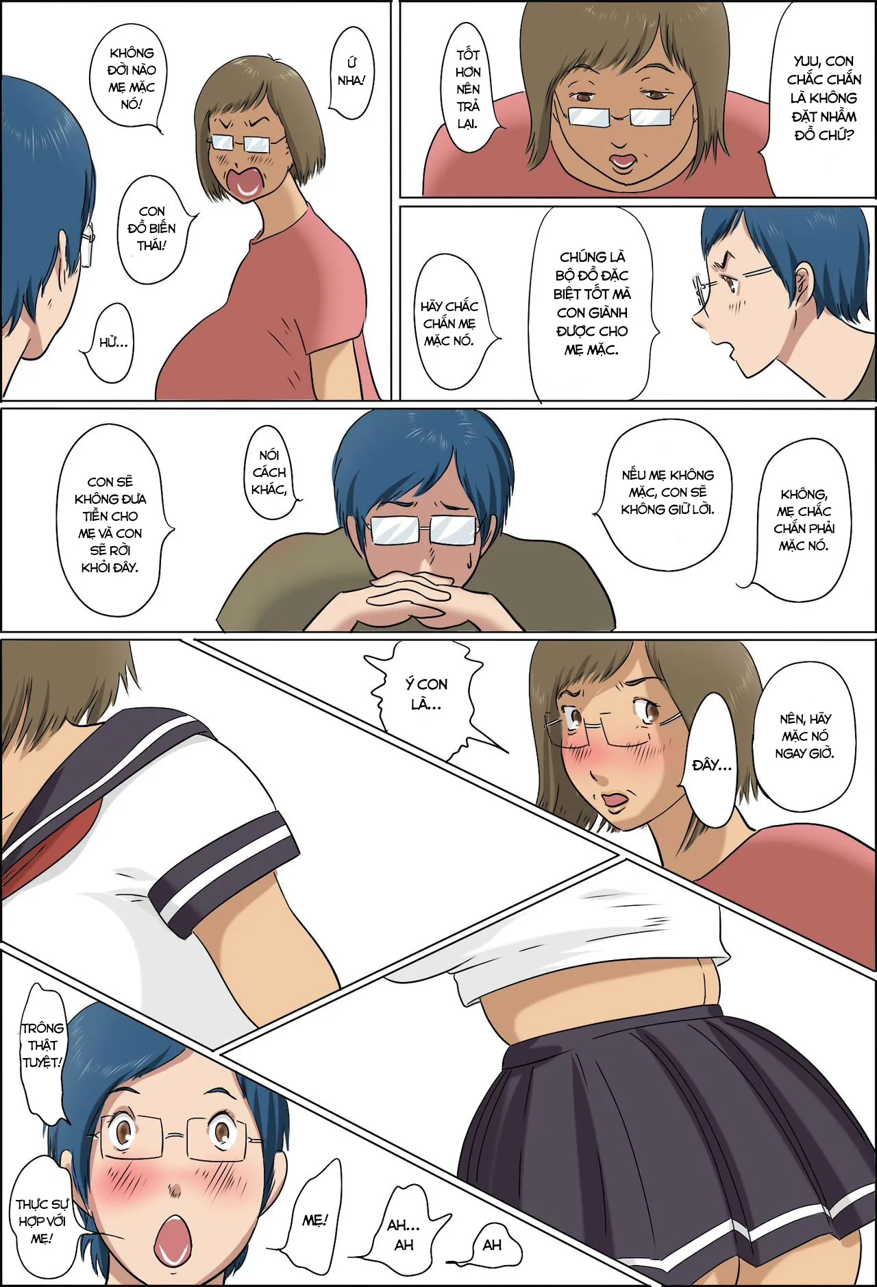 HentaiVN.net - Ảnh 6 - Haha To Musuko No Kazoku Seikatsu [Family Life of Mother and Son] - Chap 2
