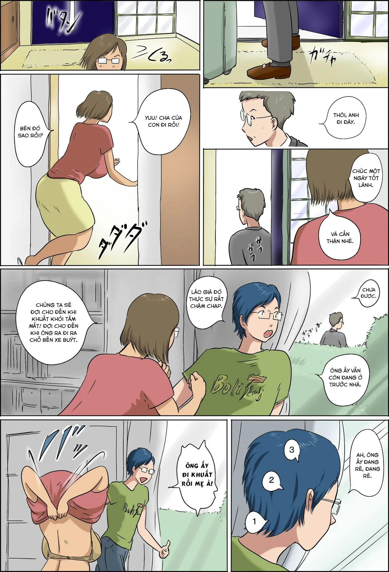 HentaiVN.net - Ảnh 11 - Haha To Musuko No Kazoku Seikatsu [Family Life of Mother and Son] - Chap 3