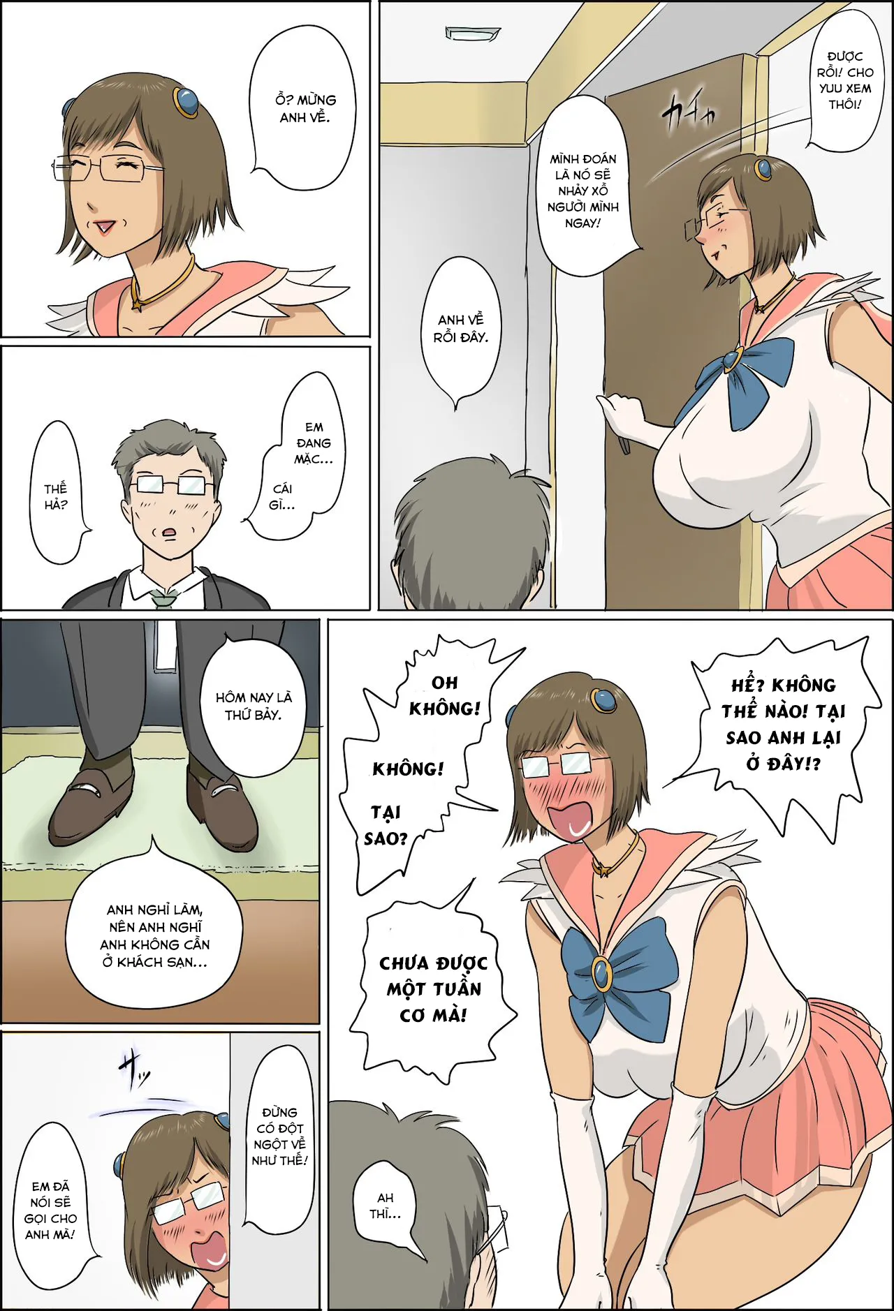 HentaiVN.net - Ảnh 3 - Haha To Musuko No Kazoku Seikatsu [Family Life of Mother and Son] - Chap 3