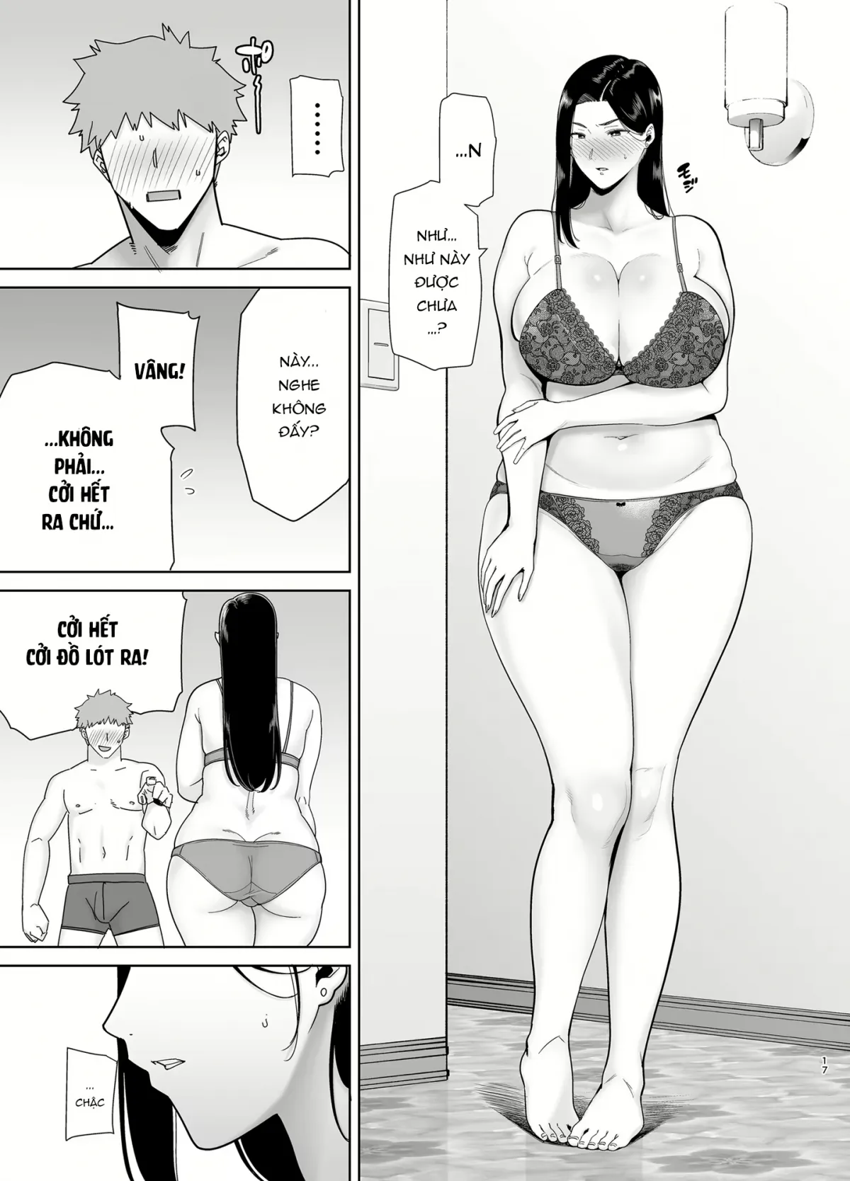 HentaiVN.net - Ảnh 18 - パワハラ女上司と社畜くん - Chap 1