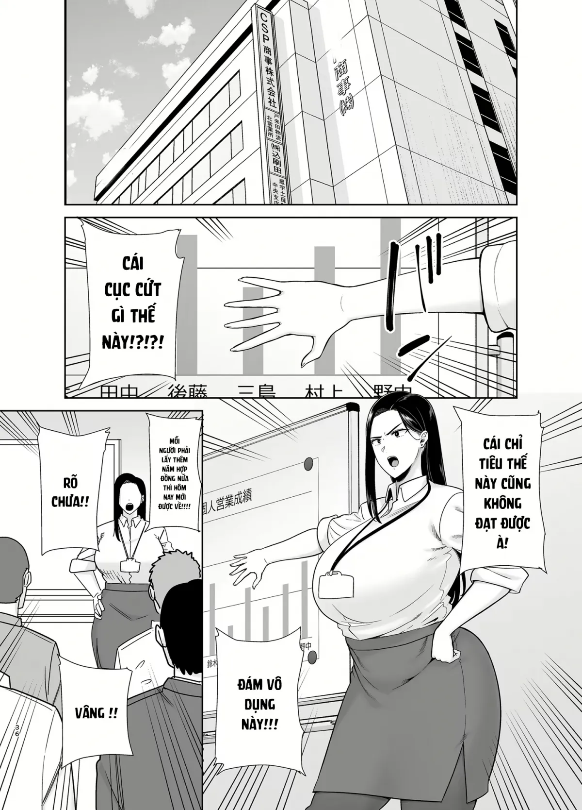 HentaiVN.net - Ảnh 13 - パワハラ女上司と社畜くん - Chap 2