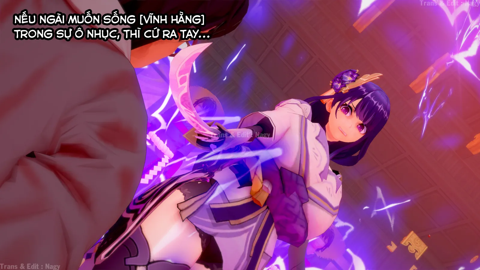 HentaiVN.net - Ảnh 18 - Make raiden shogun who has zero knowledge of sex, become a female pig within a week! - Chap 1.1