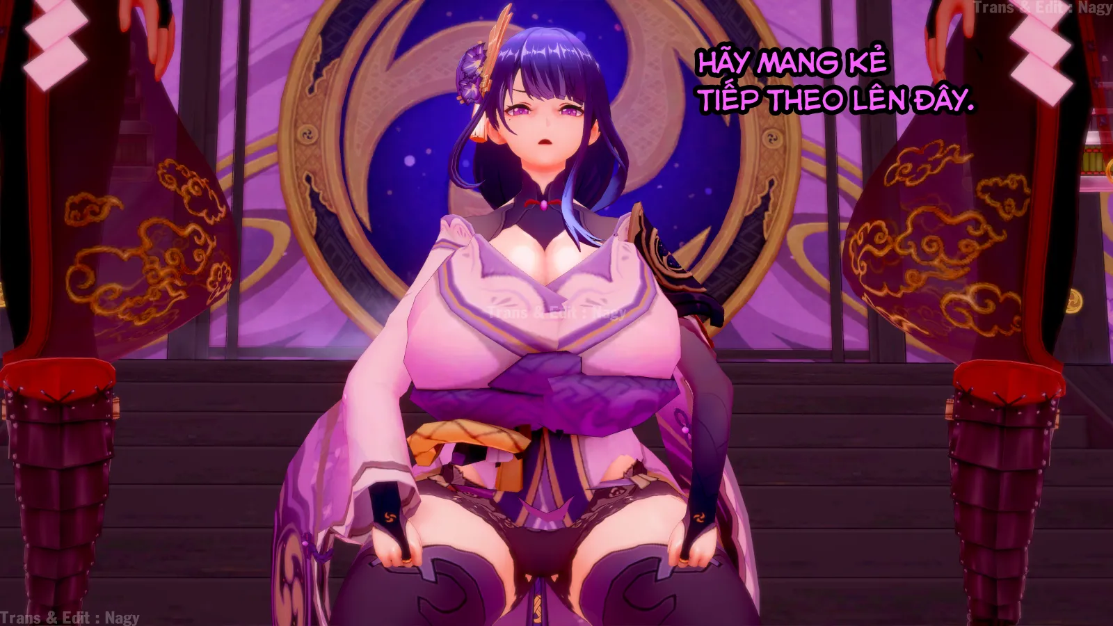 HentaiVN.net - Ảnh 3 - Make raiden shogun who has zero knowledge of sex, become a female pig within a week! - Chap 1.1