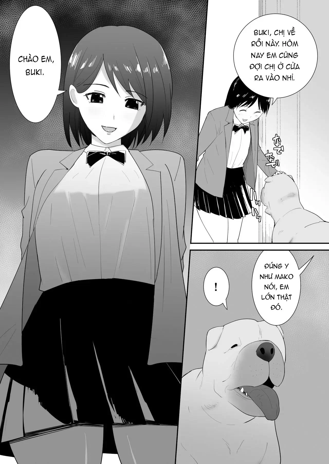 HentaiVN.net - Ảnh 3 - Tomodachi no pettoto [友だちのペットと] - Oneshot