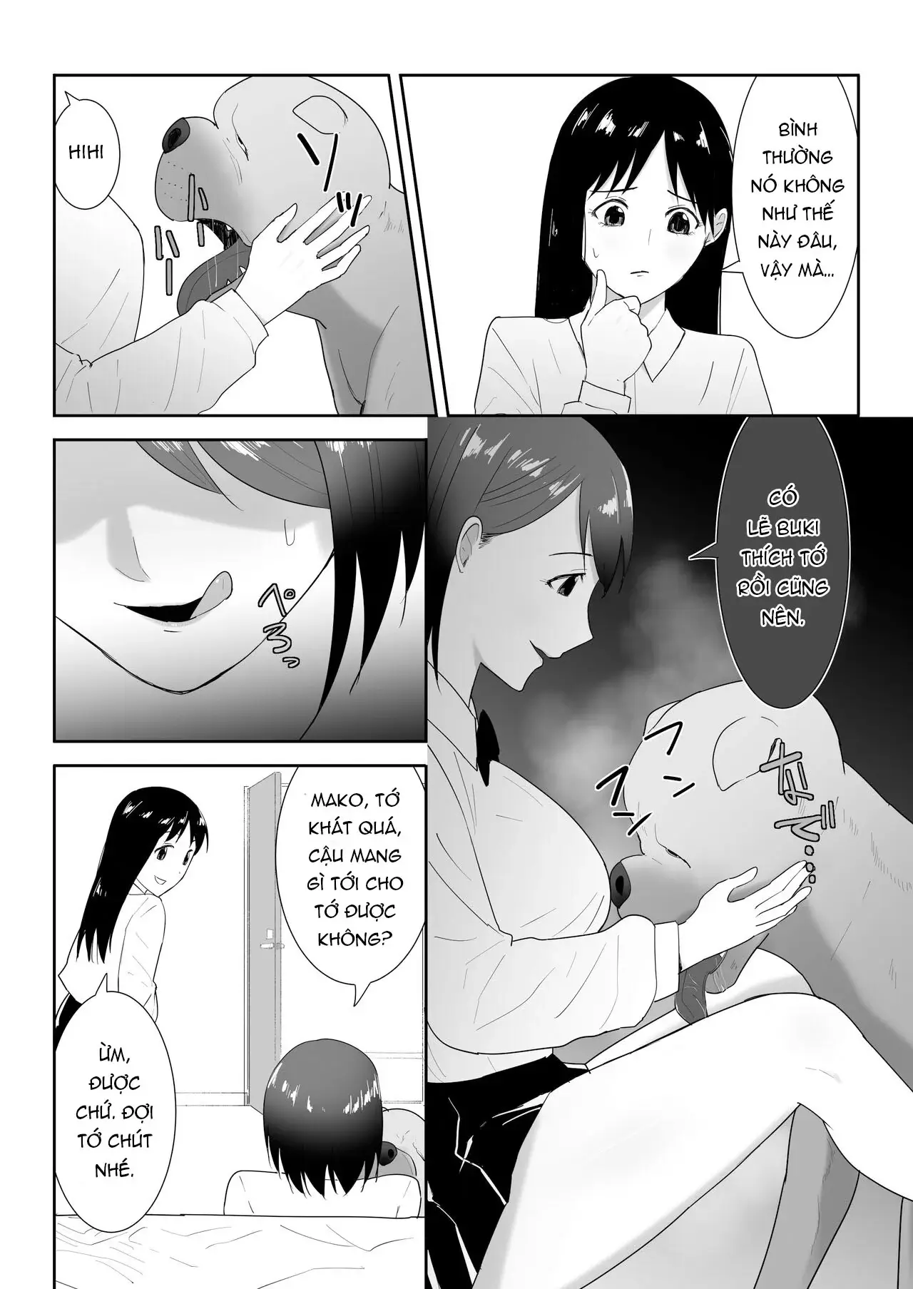 HentaiVN.net - Ảnh 9 - Tomodachi no pettoto [友だちのペットと] - Oneshot