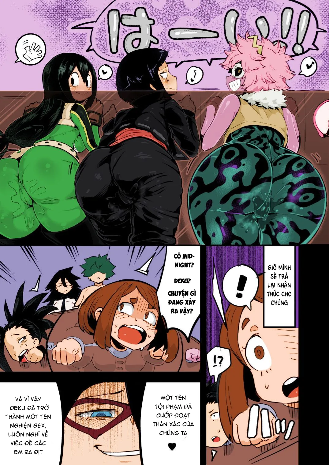 HentaiVN.net - Ảnh 6 - Boku to Nottori Villain Nakademia Vol. 2 [僕と乗っ取りヴィラン膣内射精ミア Vol.2] - Chap 2.2