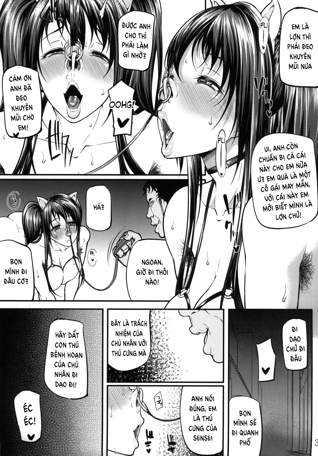 HentaiVN.net - Ảnh 5 - Ochita Yume no Naka de - Chap 2