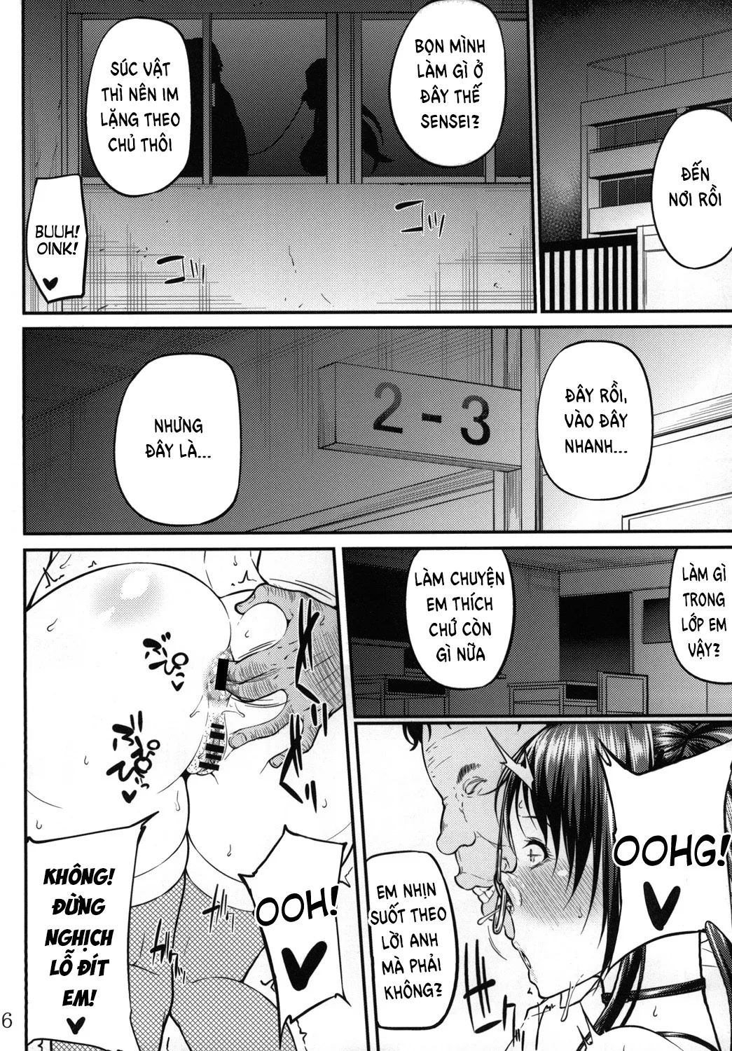HentaiVN.net - Ảnh 8 - Ochita Yume no Naka de - Chap 2