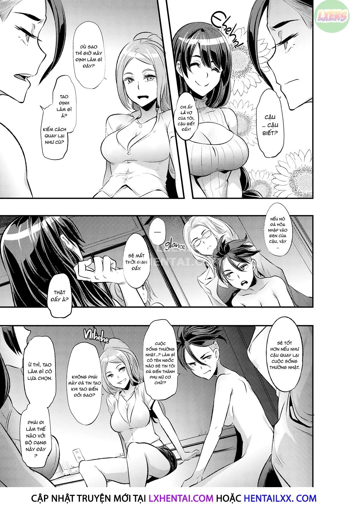 HentaiVN.net - Ảnh 9 - TSF Story Append [TSF Monogatari Append] - Chap 4