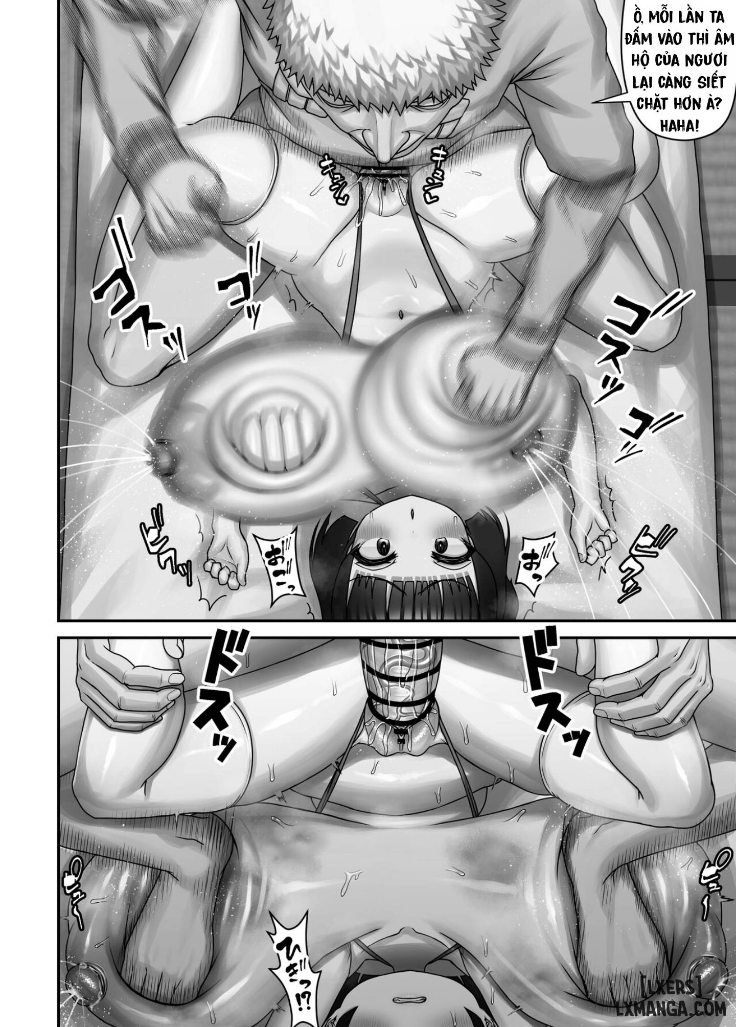 HentaiVN.net - Ảnh 43 - The loli busty monster has become a live onahole exclusively for the janitor uncle - Oneshot