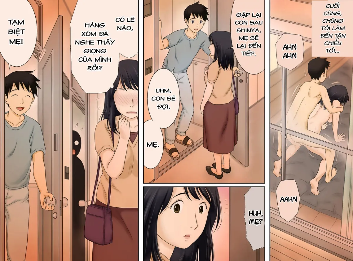 HentaiVN.net - Ảnh 20 - Mẹ và con trai [Nagare De Musuko To Tsunagacchatta; Mom and son] - Chap 5: Shinya, mẹ con bây giờ đang rất hạnh phúc!