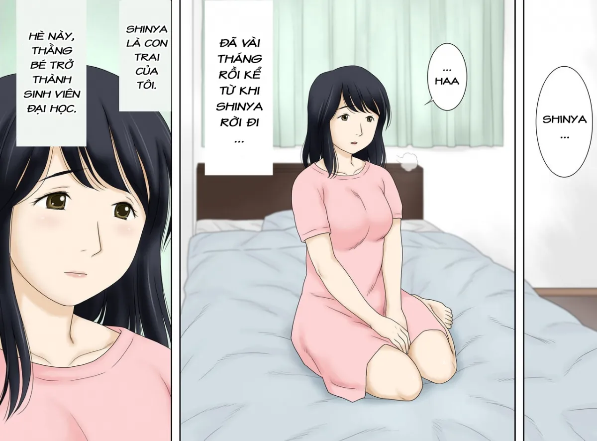 HentaiVN.net - Ảnh 4 - Mẹ và con trai [Nagare De Musuko To Tsunagacchatta; Mom and son] - Chap 5: Shinya, mẹ con bây giờ đang rất hạnh phúc!