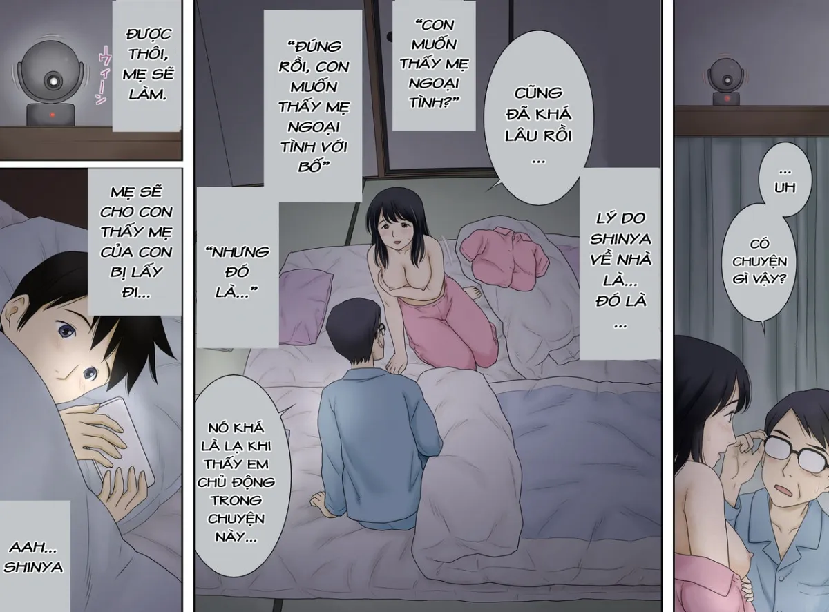 HentaiVN.net - Ảnh 3 - Mẹ và con trai [Nagare De Musuko To Tsunagacchatta; Mom and son] - Chap 7: Đã bao nhiêu năm rồi kể từ lần cuối làm với chồng...