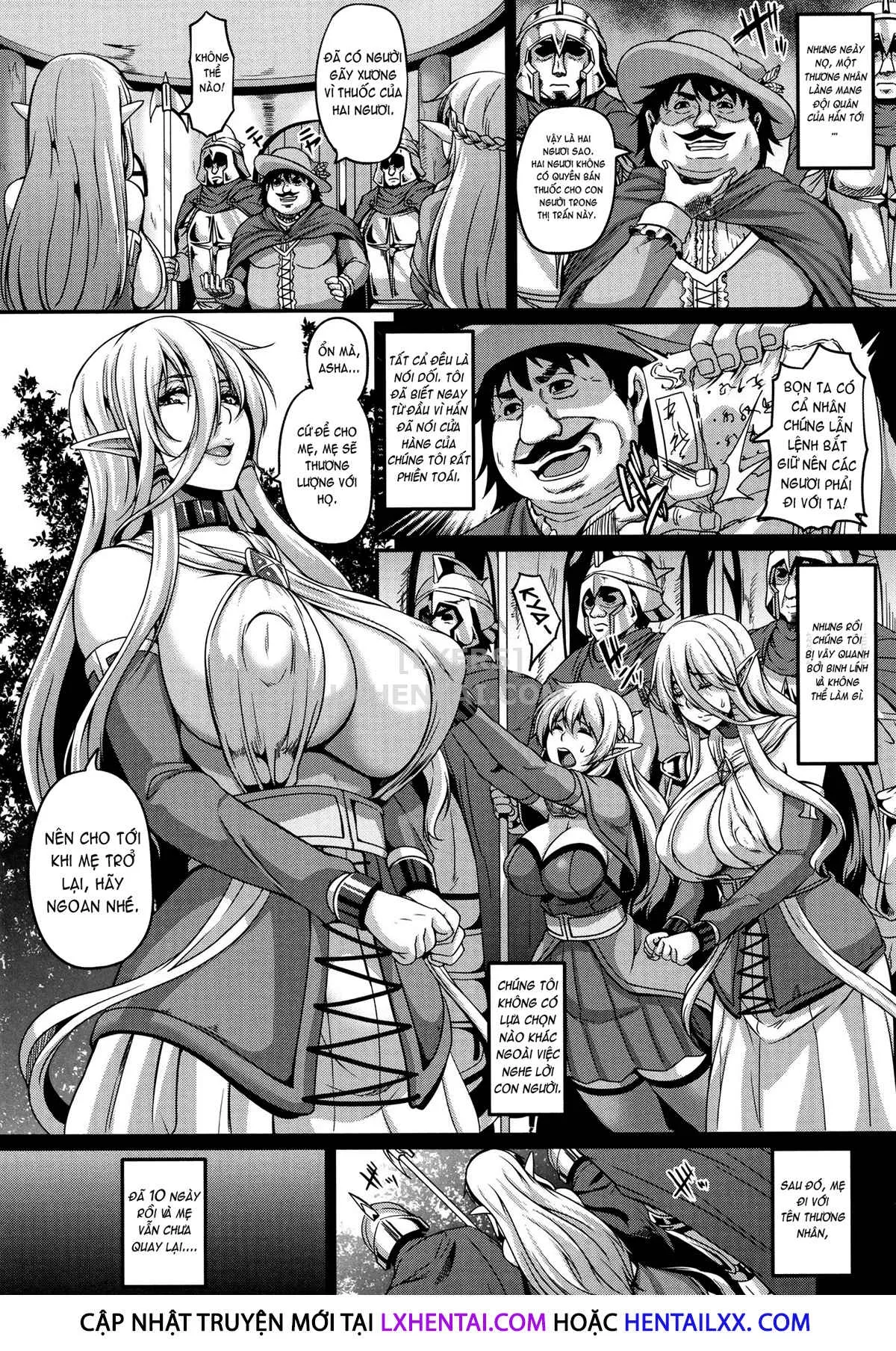 HentaiVN.net - Ảnh 7 - Aijou No Injoku Elf - Chap 1