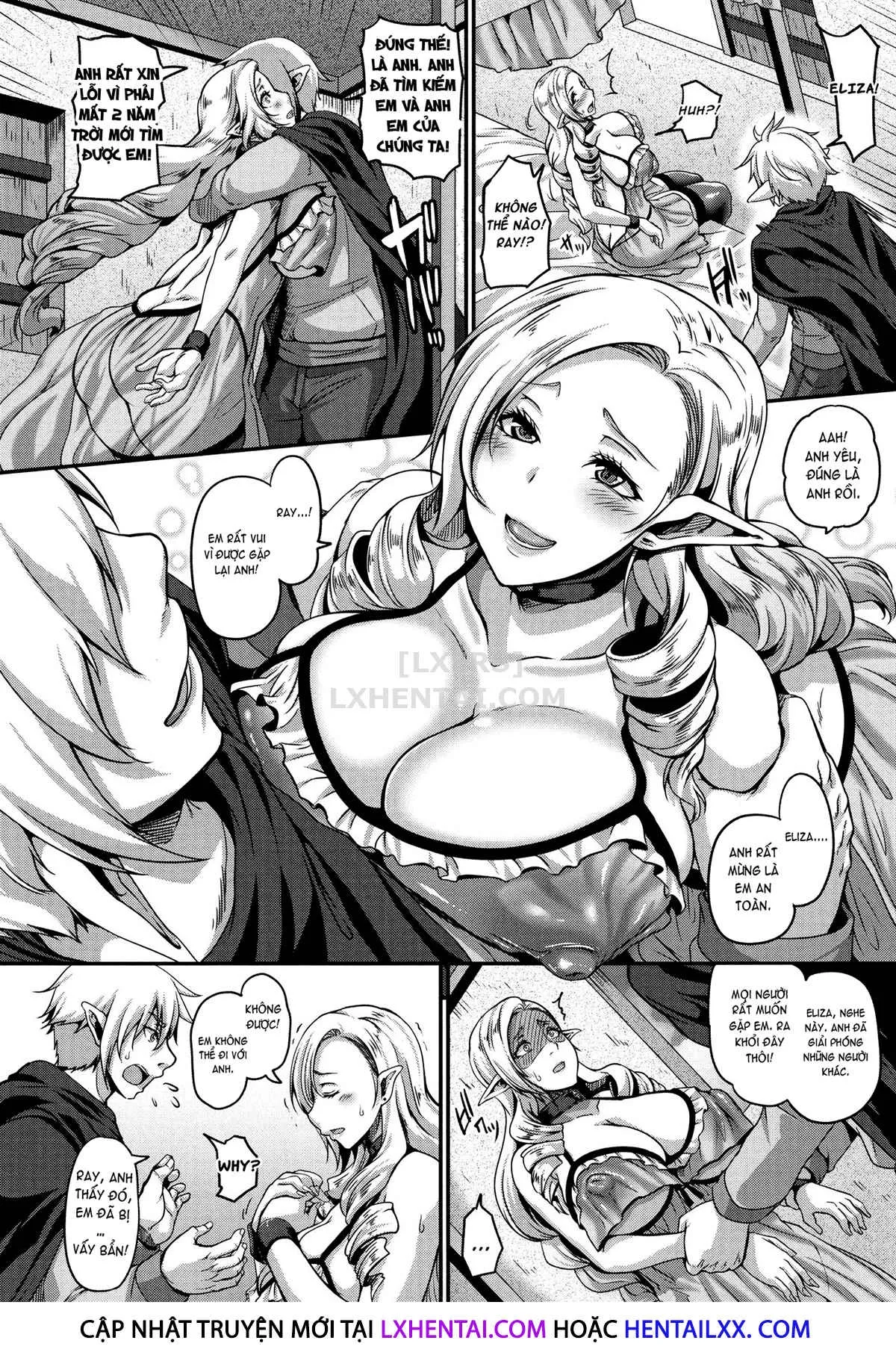 HentaiVN.net - Ảnh 3 - Aijou No Injoku Elf - Chap 2