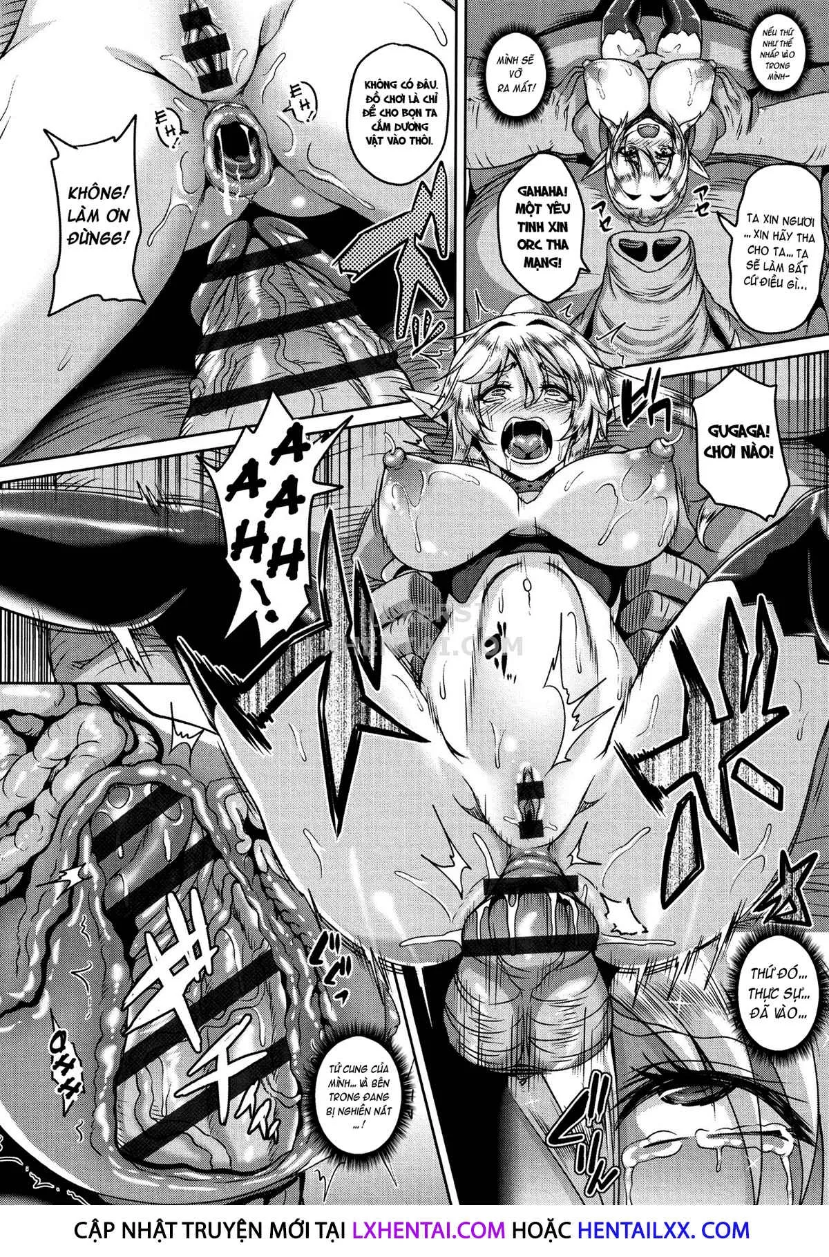 HentaiVN.net - Ảnh 11 - Aijou No Injoku Elf - Chap 3