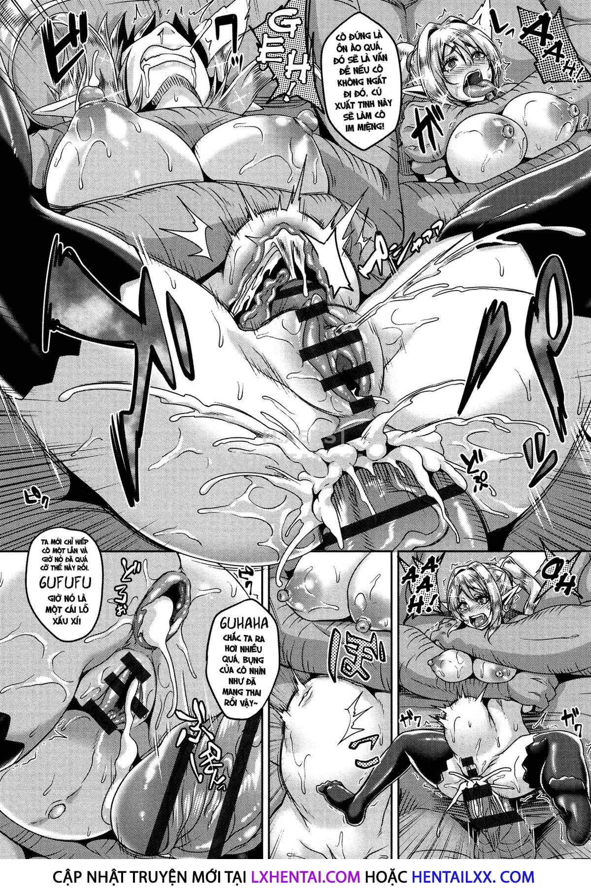 HentaiVN.net - Ảnh 13 - Aijou No Injoku Elf - Chap 3