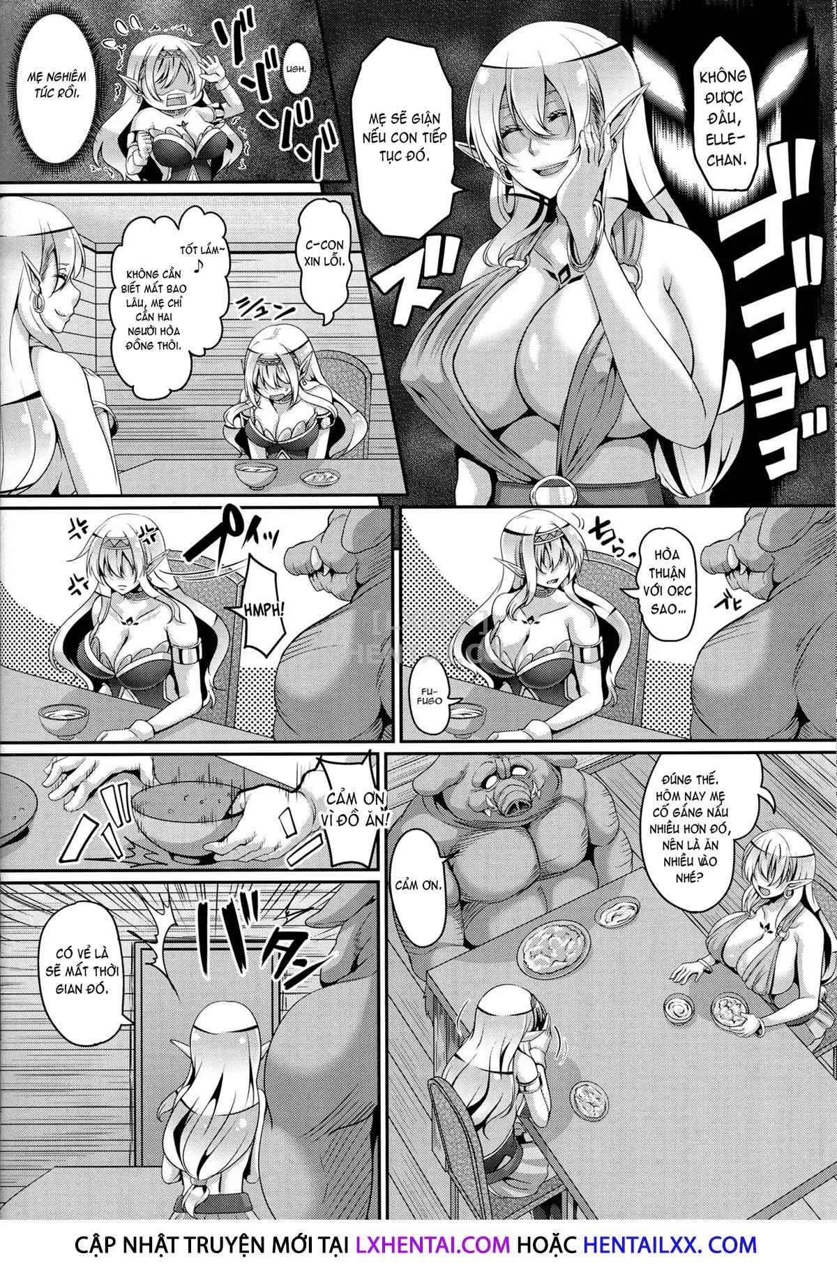 HentaiVN.net - Ảnh 15 - Aijou No Injoku Elf - Chap 4