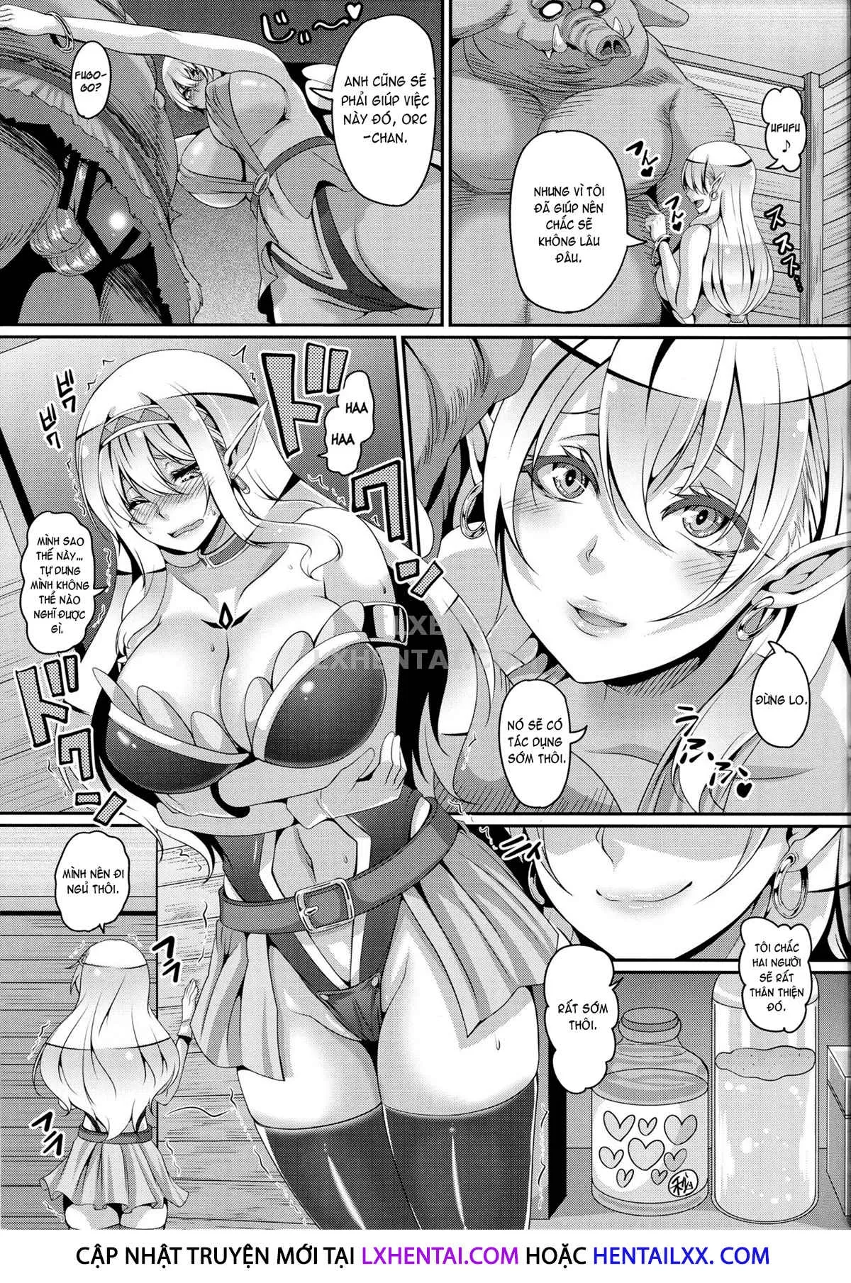 HentaiVN.net - Ảnh 16 - Aijou No Injoku Elf - Chap 4