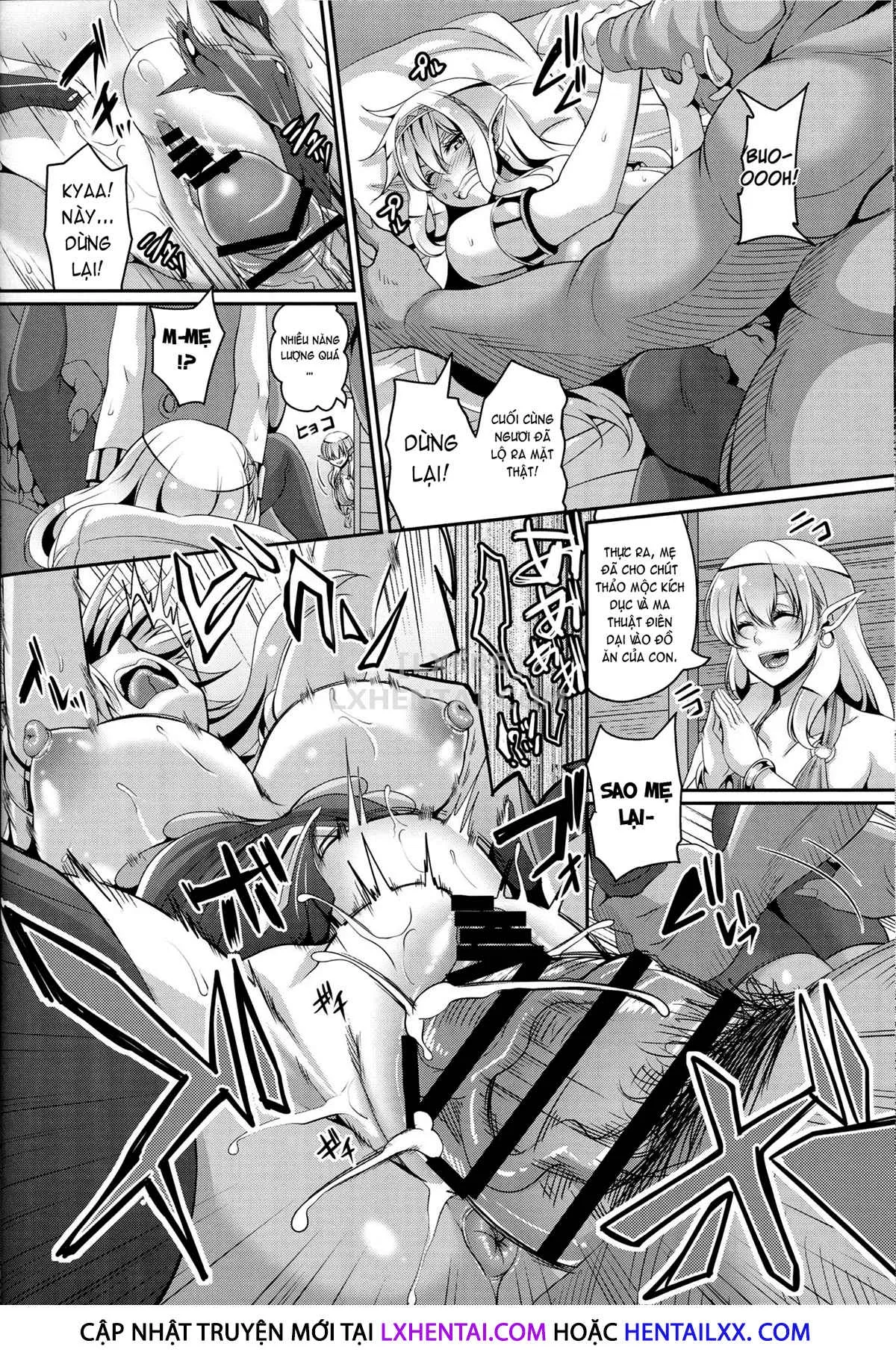 HentaiVN.net - Ảnh 19 - Aijou No Injoku Elf - Chap 4