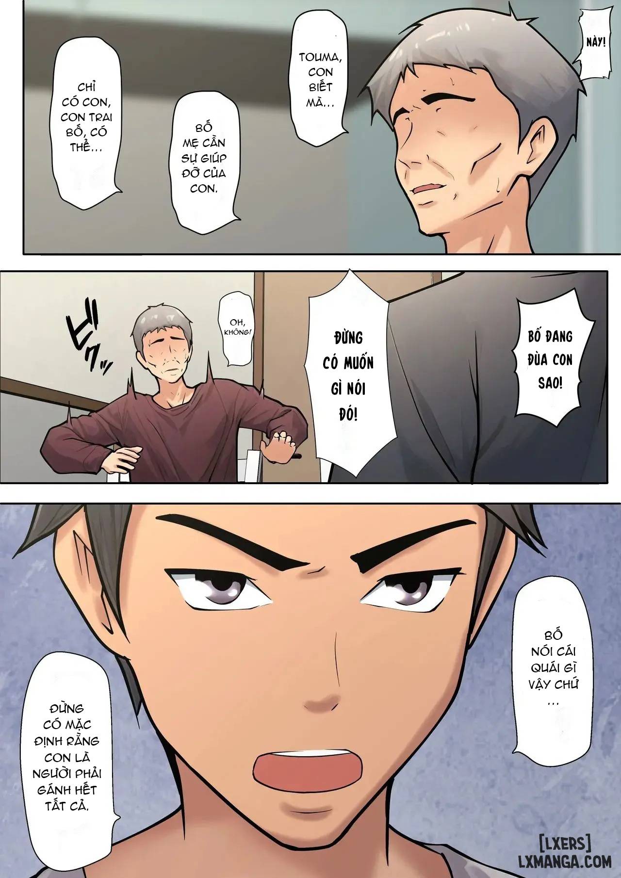 HentaiVN.net - Ảnh 13 - Shikatanaku kāchan to sekkusu shimasu - Chap 1 + 2