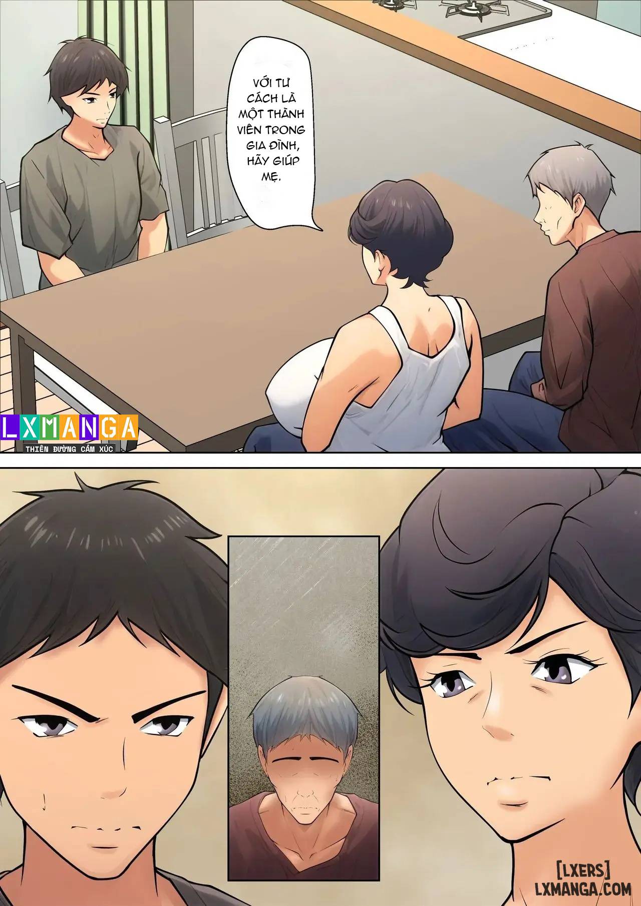 HentaiVN.net - Ảnh 15 - Shikatanaku kāchan to sekkusu shimasu - Chap 1 + 2