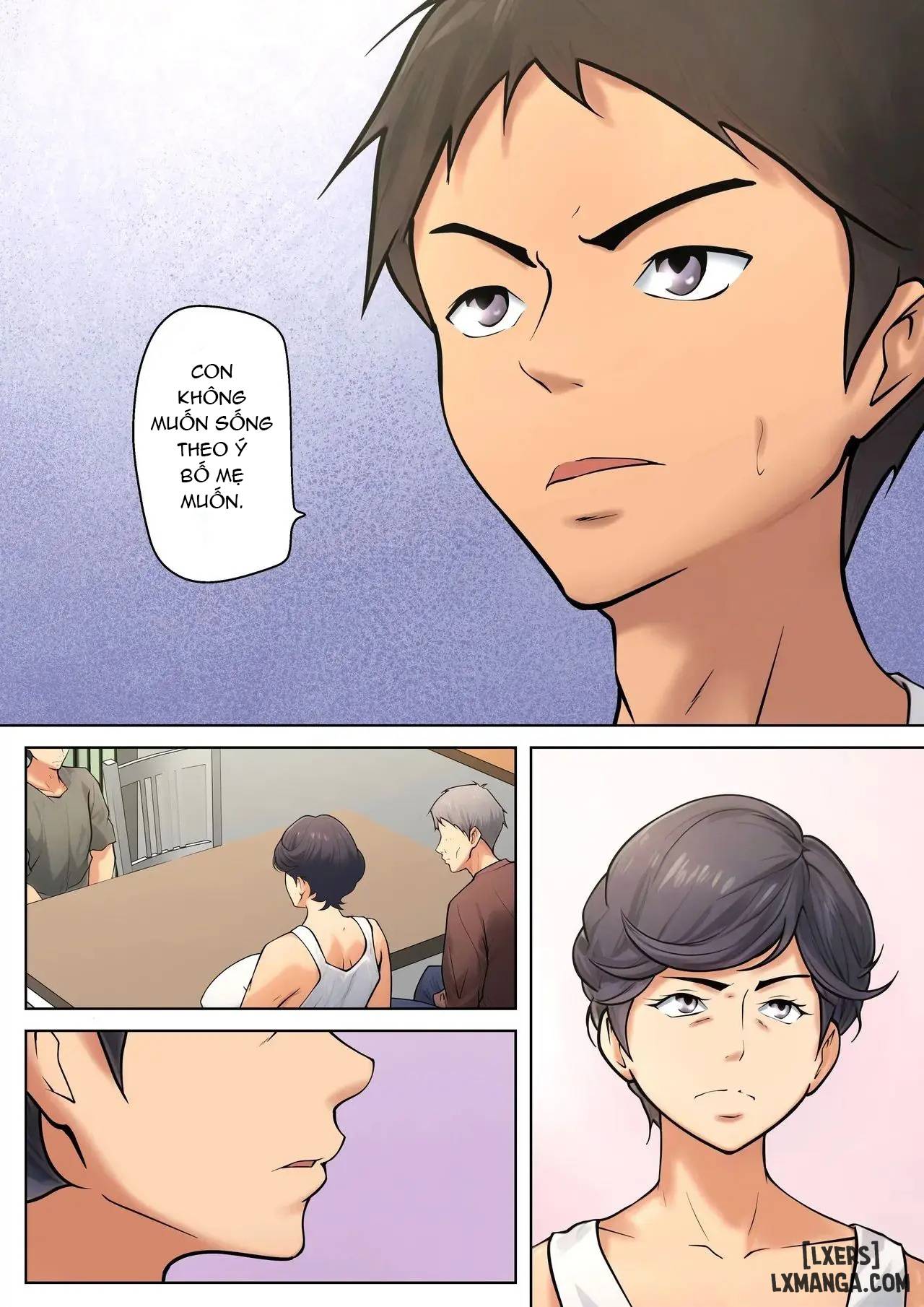 HentaiVN.net - Ảnh 17 - Shikatanaku kāchan to sekkusu shimasu - Chap 1 + 2