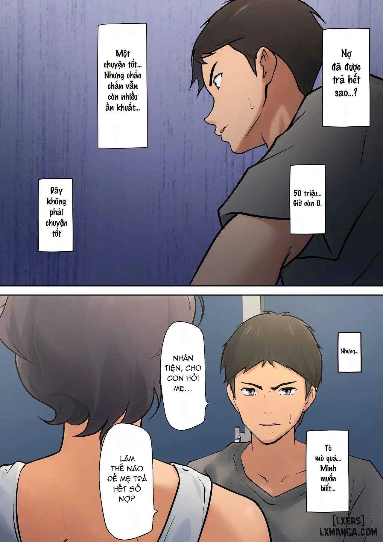 HentaiVN.net - Ảnh 19 - Shikatanaku kāchan to sekkusu shimasu - Chap 1 + 2