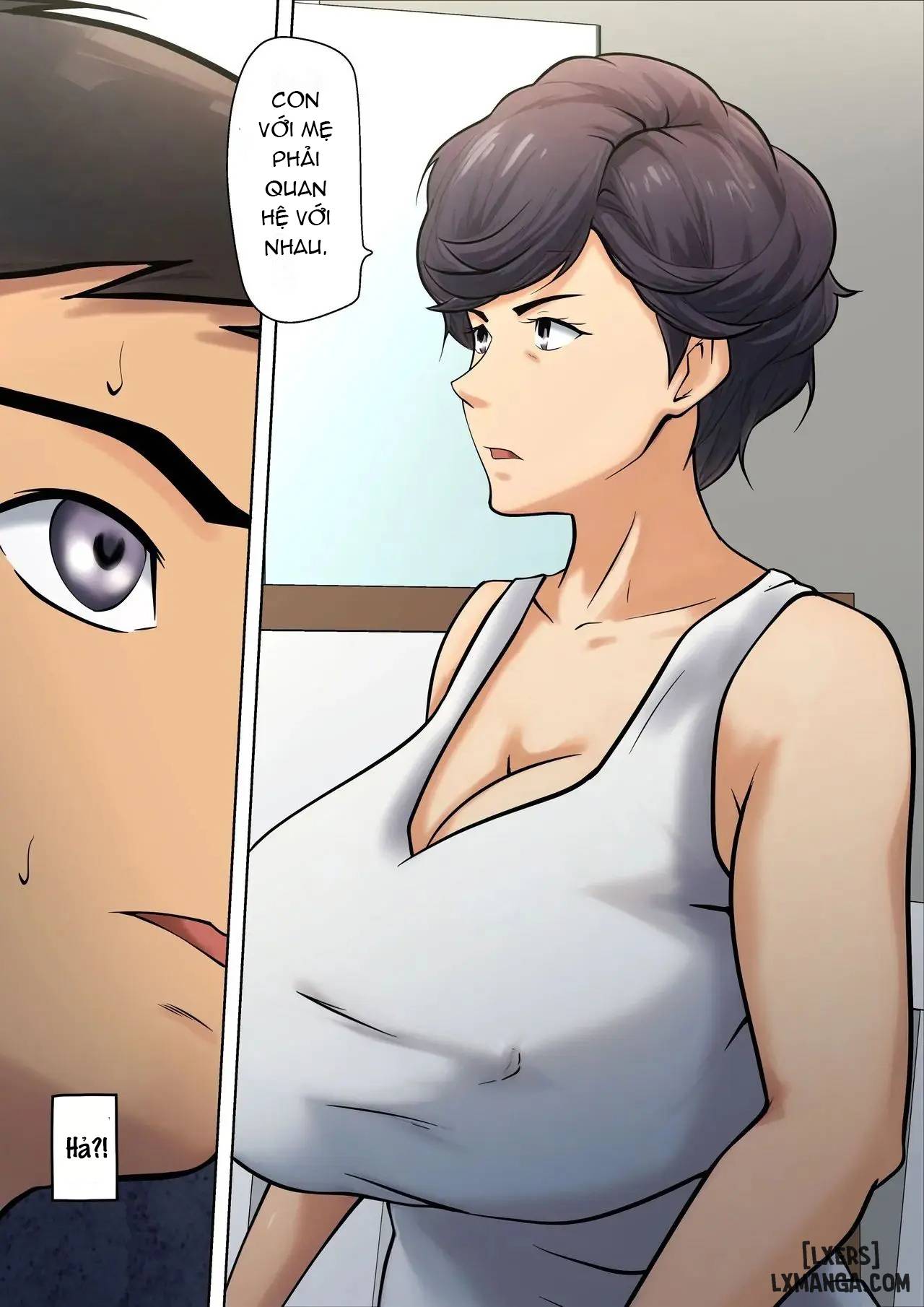 HentaiVN.net - Ảnh 20 - Shikatanaku kāchan to sekkusu shimasu - Chap 1 + 2