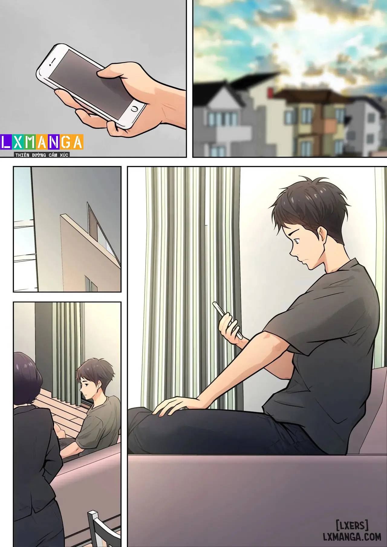 HentaiVN.net - Ảnh 27 - Shikatanaku kāchan to sekkusu shimasu - Chap 1 + 2