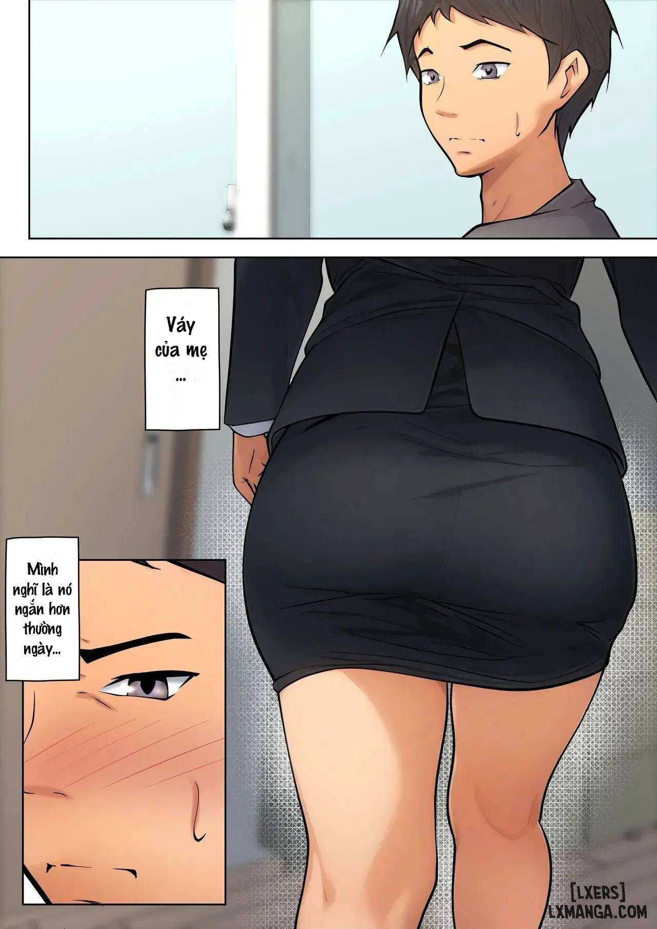 HentaiVN.net - Ảnh 29 - Shikatanaku kāchan to sekkusu shimasu - Chap 1 + 2