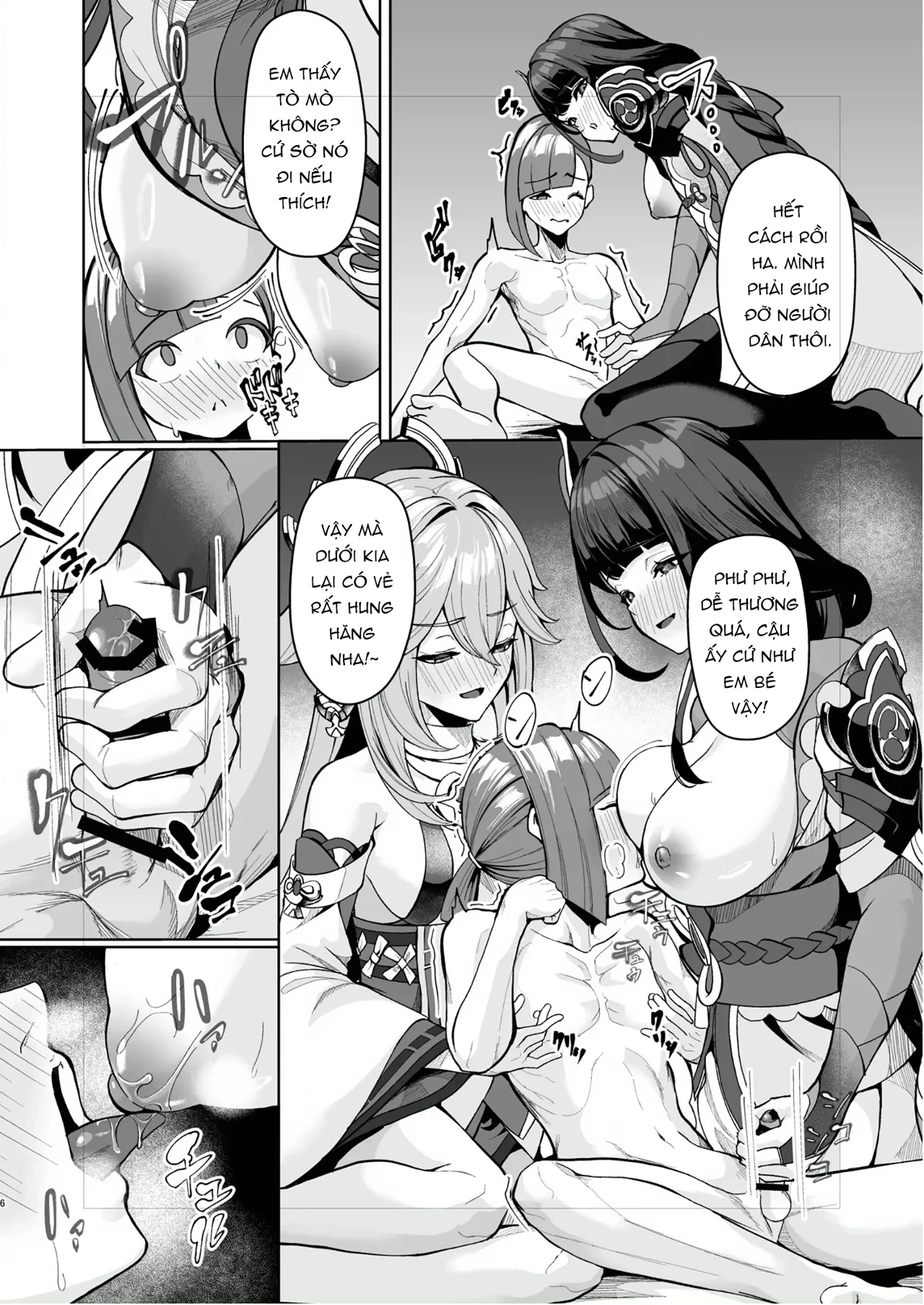 HentaiVN.net - Ảnh 6 - Giờ học giáo dục giới tính ở Inazuma - Oneshot