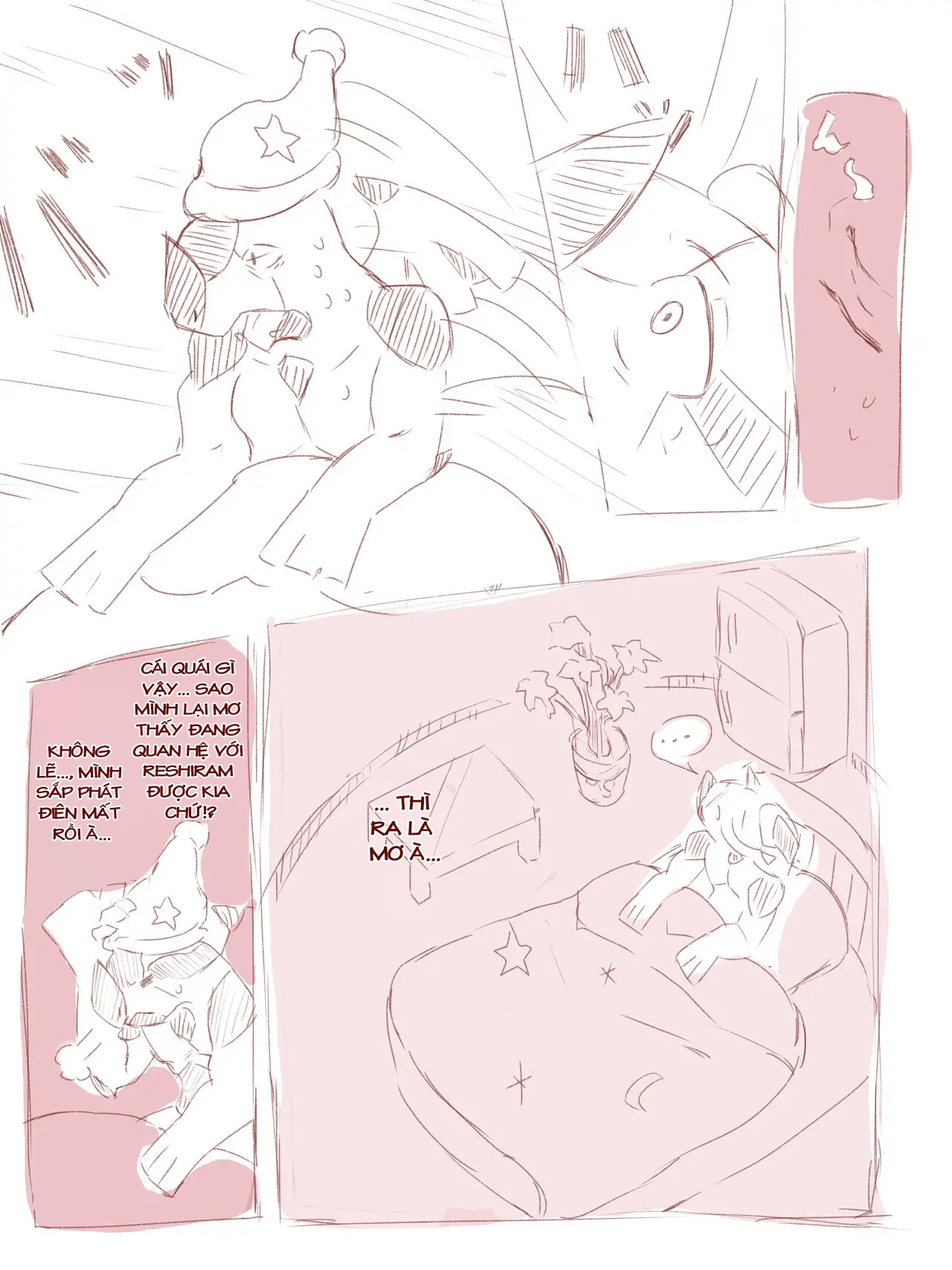 HentaiVN.net - Ảnh 14 - Vui vẻ cùng Reshiram - Chap 2 : Giấc Mơ