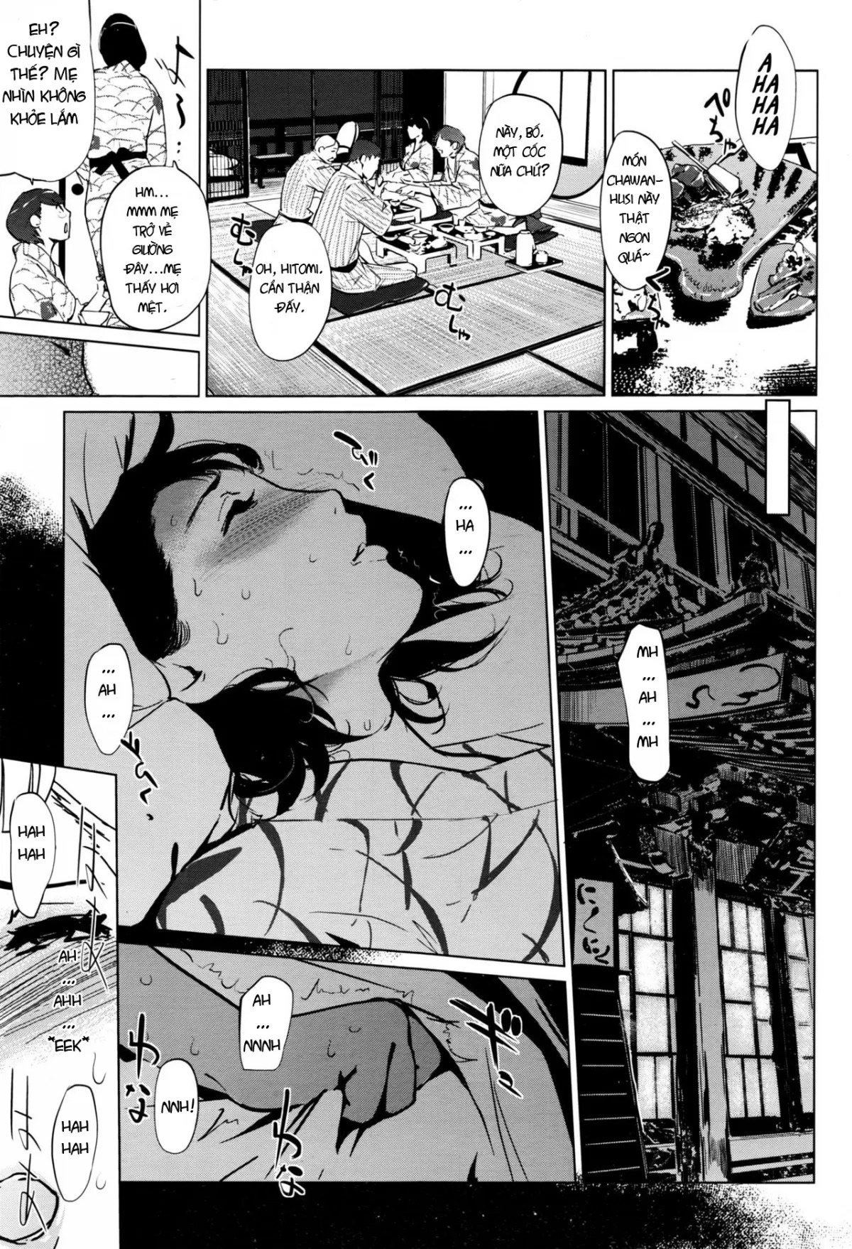 HentaiVN.net - Ảnh 22 - Shinjuiro no Zanzou [Pearl Grey Afterimage; Shinjuiro No Zanzou ~Kazoku Ga Neshizumatta Ato De~] - Chap 1