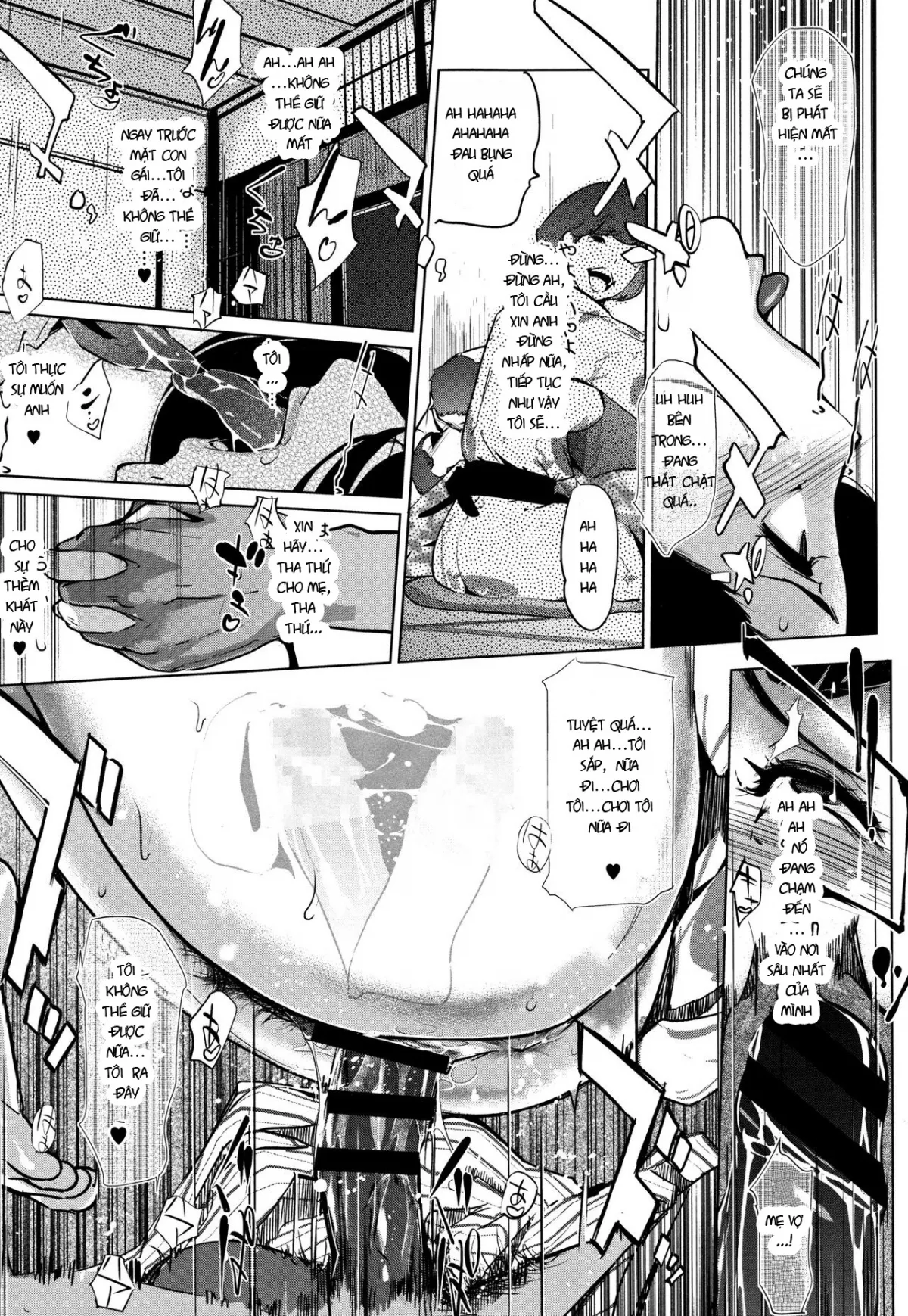 HentaiVN.net - Ảnh 19 - Shinjuiro no Zanzou [Pearl Grey Afterimage; Shinjuiro No Zanzou ~Kazoku Ga Neshizumatta Ato De~] - Chap 4