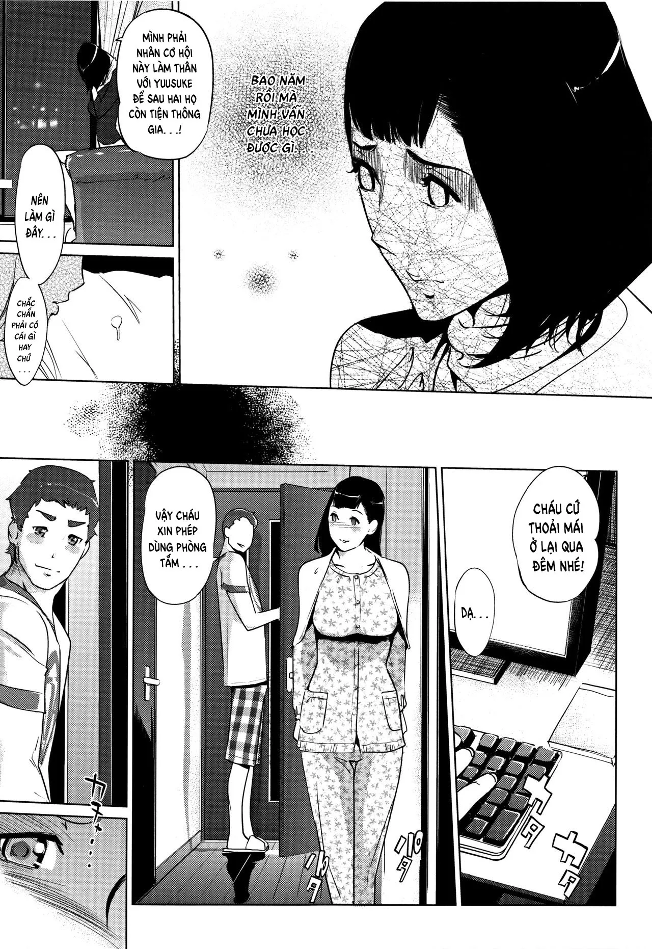 HentaiVN.net - Ảnh 13 - Shinjuiro no Zanzou [Pearl Grey Afterimage; Shinjuiro No Zanzou ~Kazoku Ga Neshizumatta Ato De~] - Chap 5