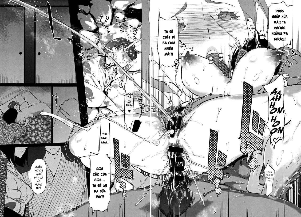 HentaiVN.net - Ảnh 17 - Shinjuiro no Zanzou [Pearl Grey Afterimage; Shinjuiro No Zanzou ~Kazoku Ga Neshizumatta Ato De~] - Chap 7 - END